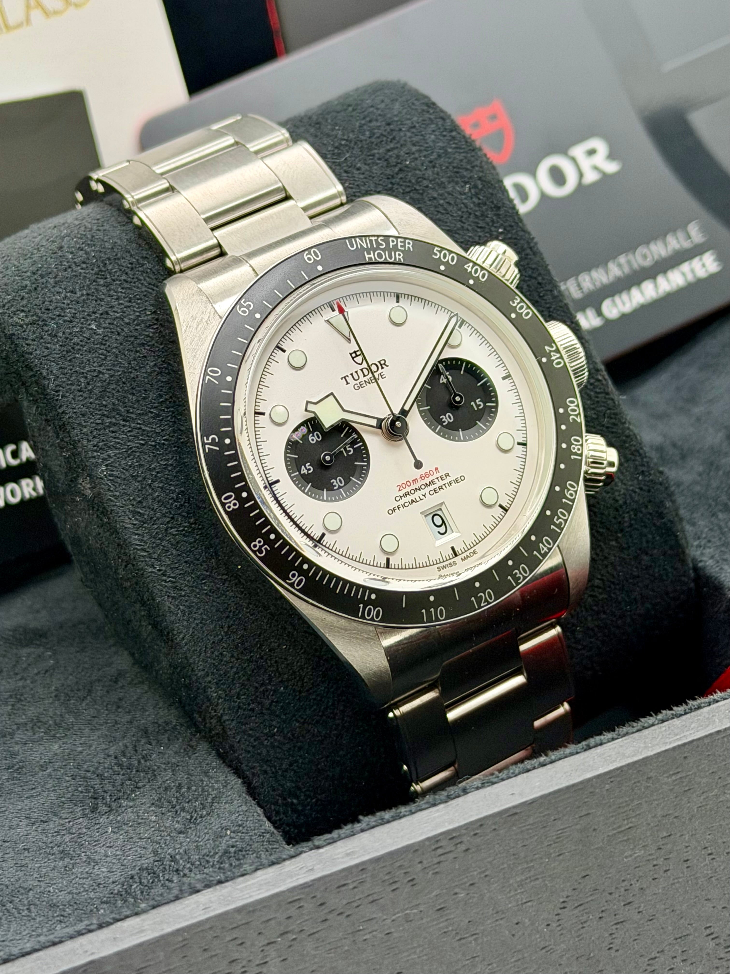 Tudor Black Bay Chrono Panda 79360N Full Set