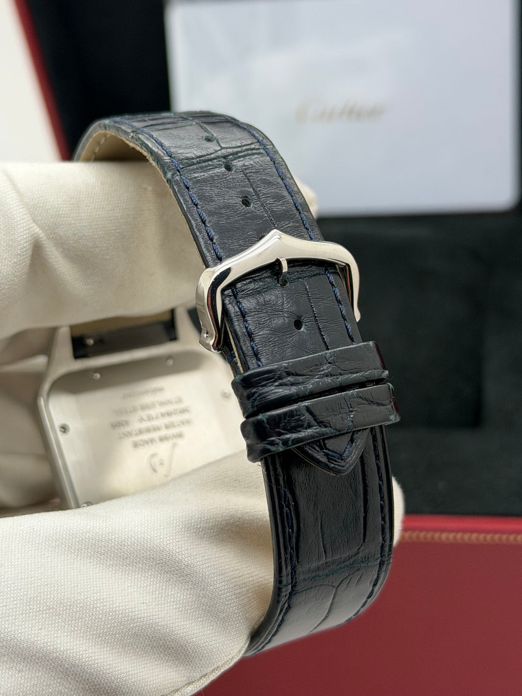 Cartier Santos Dumont XL Full Set WSSA0032