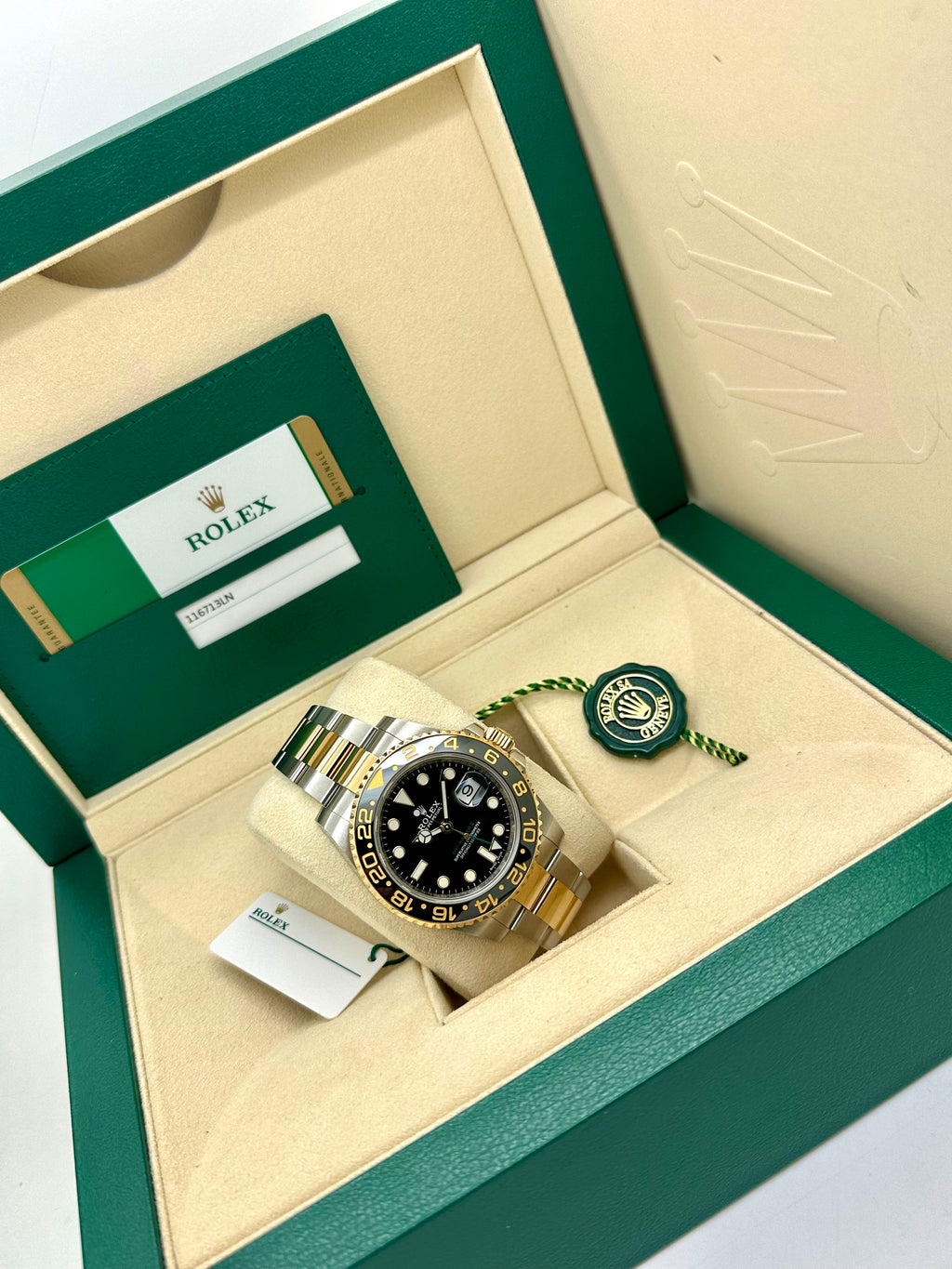 Rolex GMT Master II ceramica acciaio oro
