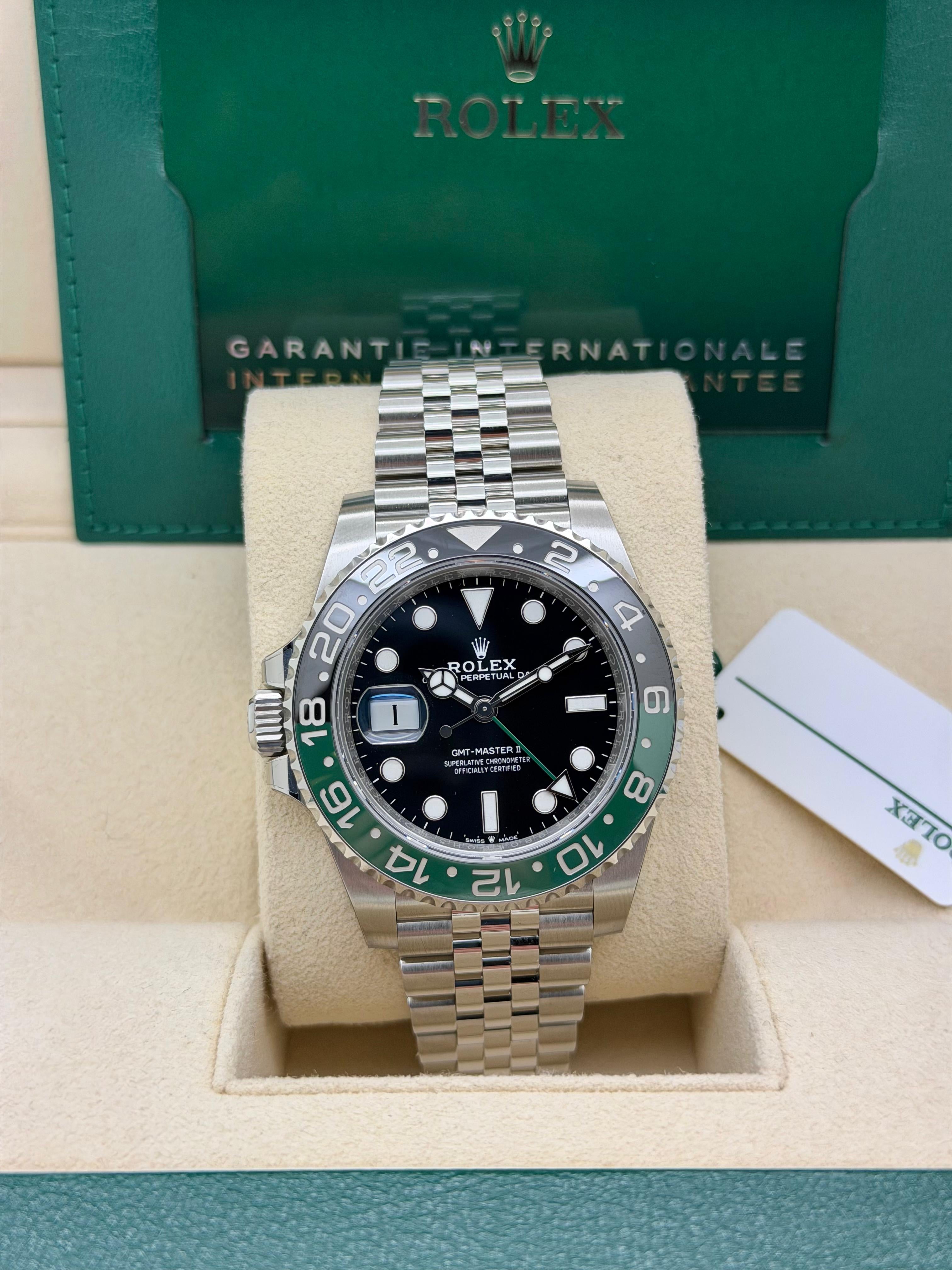 Rolex GMT Master II Sprite Jubilee 126720VTNR 2022 Nuovo Full Stickers