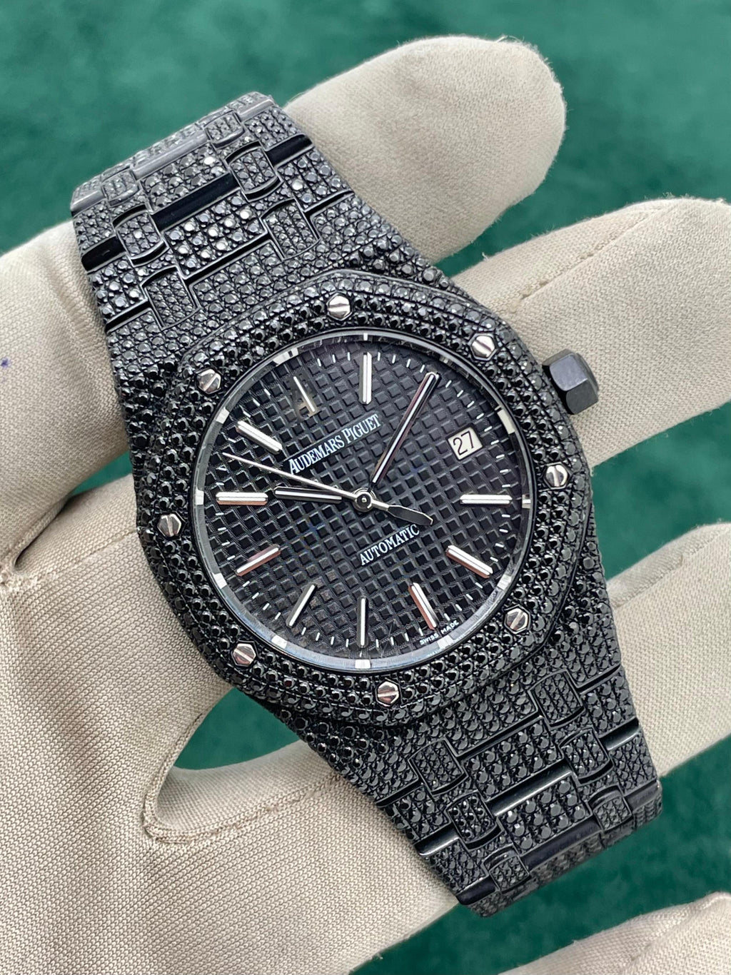 Audemars Piguet Royal Oak 15300 Custom Diamanti Neri