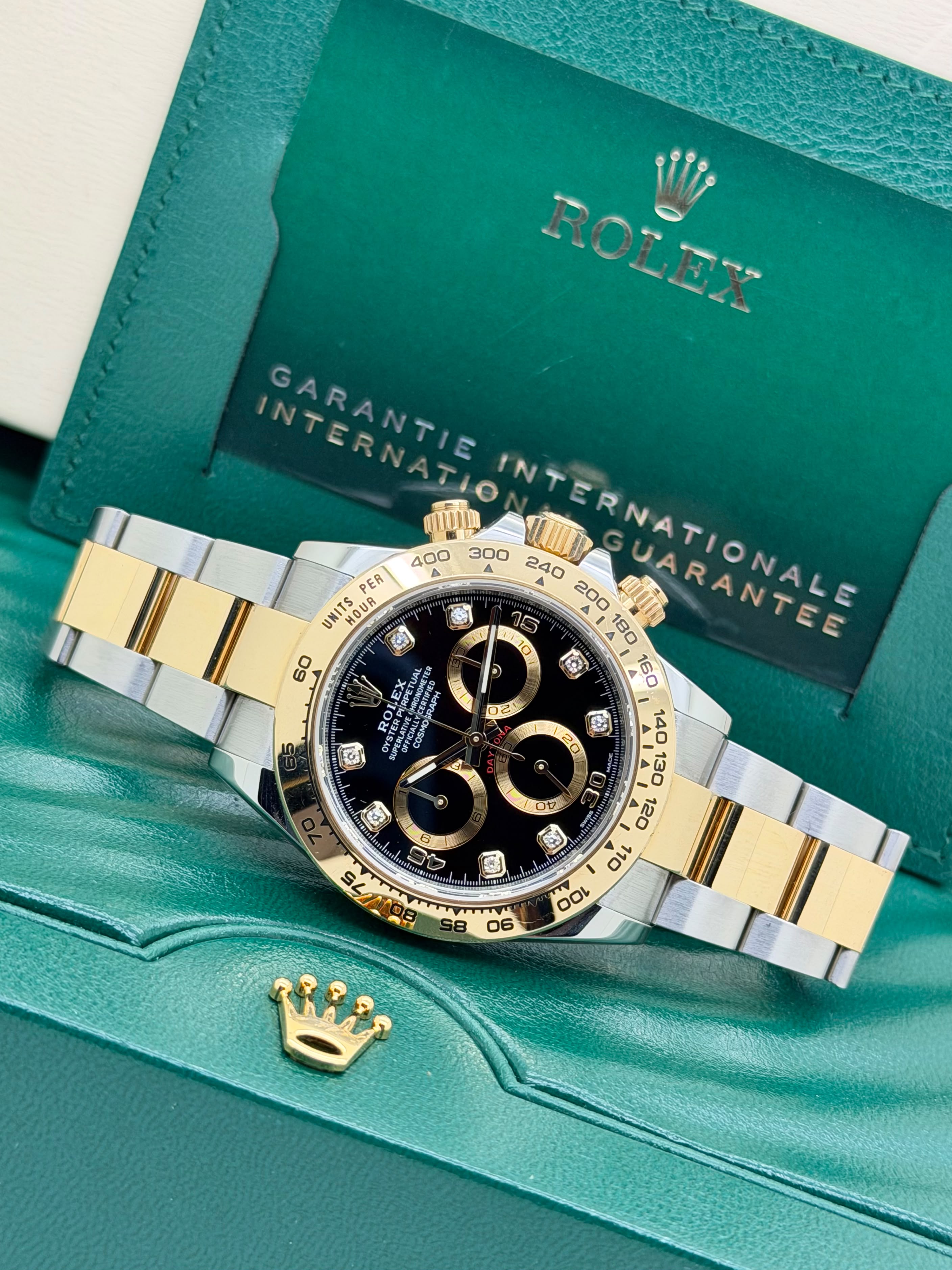 Rolex Daytona 116503 Full Set Dial Diamanti