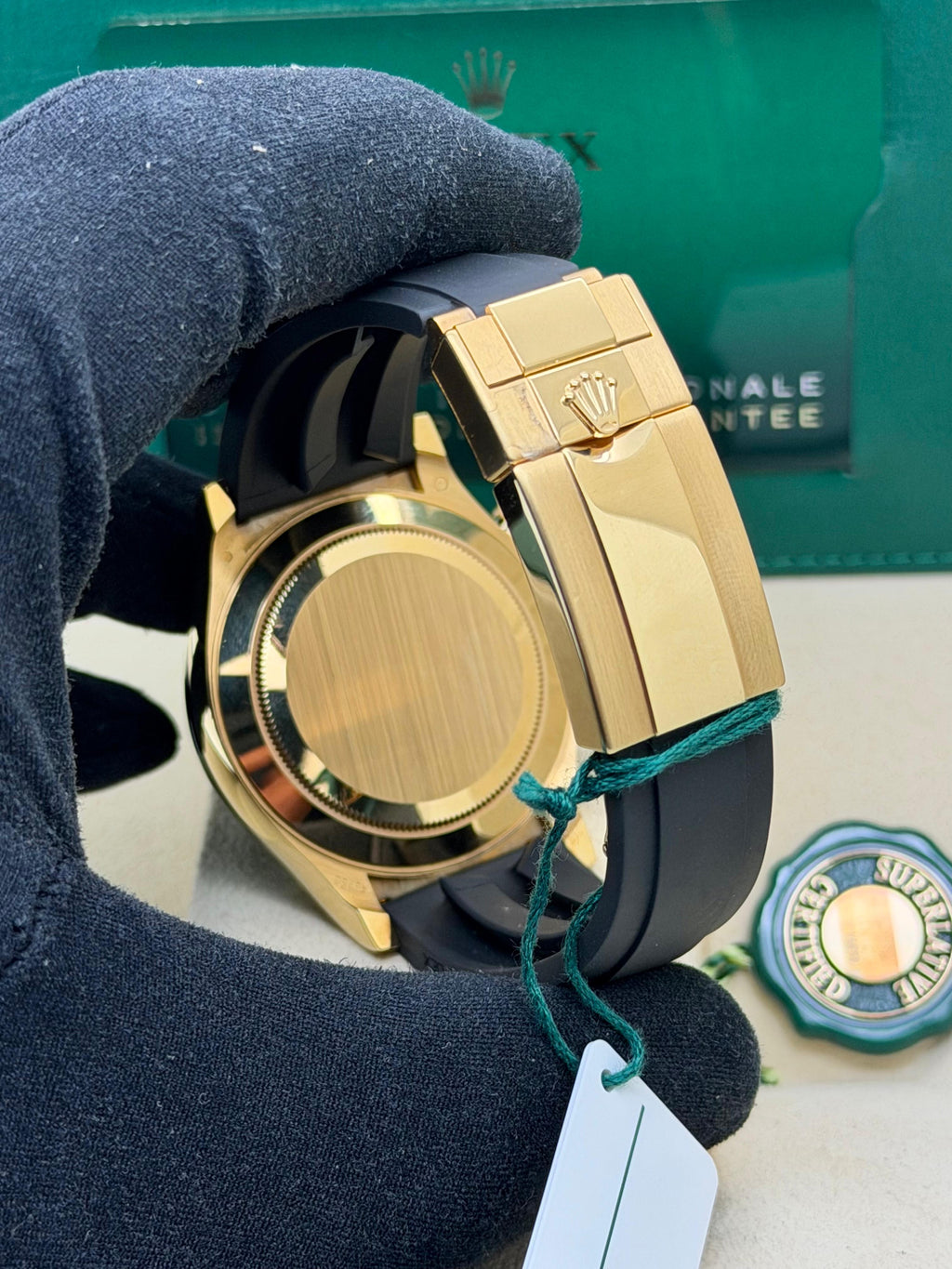 Rolex Daytona Gold18k Oysterflex Paul Newman Full Set