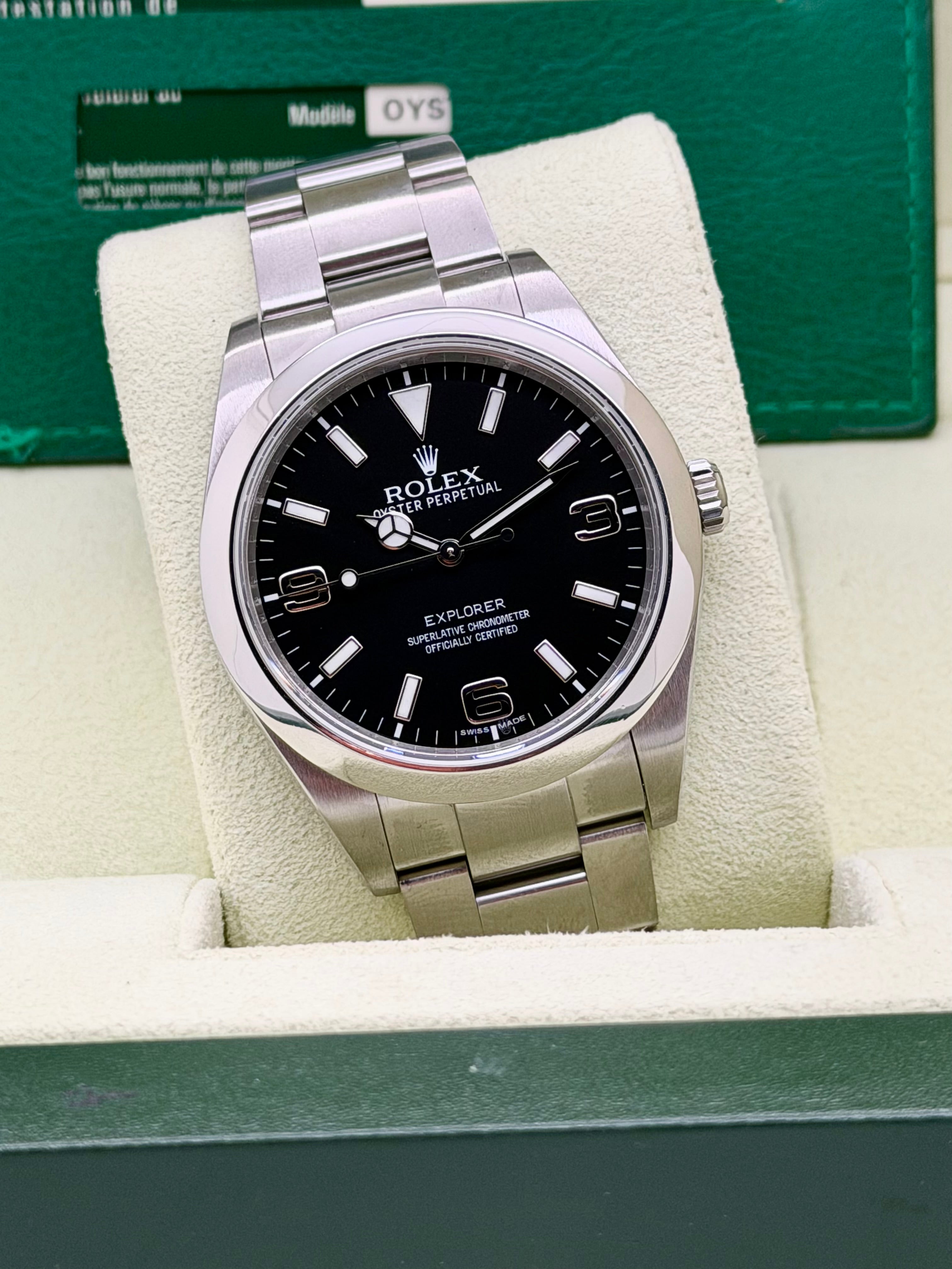 Rolex Explorer 39 Full Set 214270