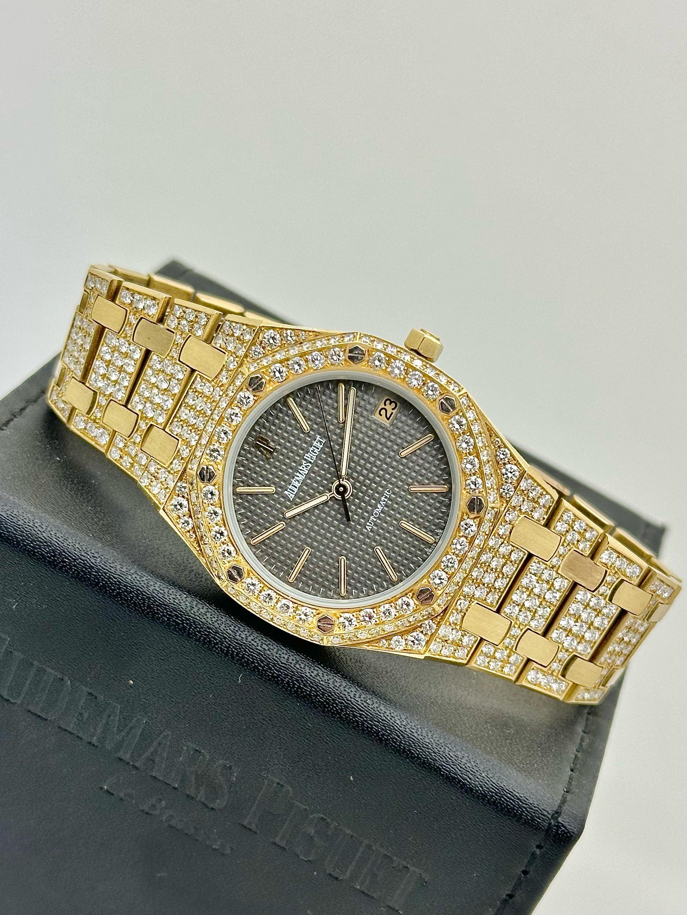 Audemars Piguet Royal Oak 4100BA Custom Diamanti