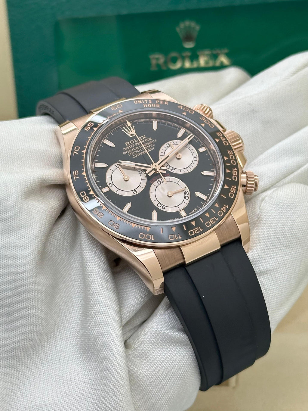 Rolex Daytona Everose Oysterflex