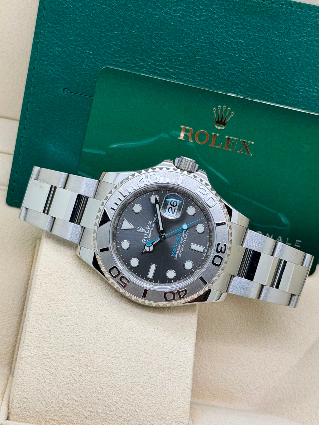 Rolex Yacht Master Rhodium 126622 Full Set 2020