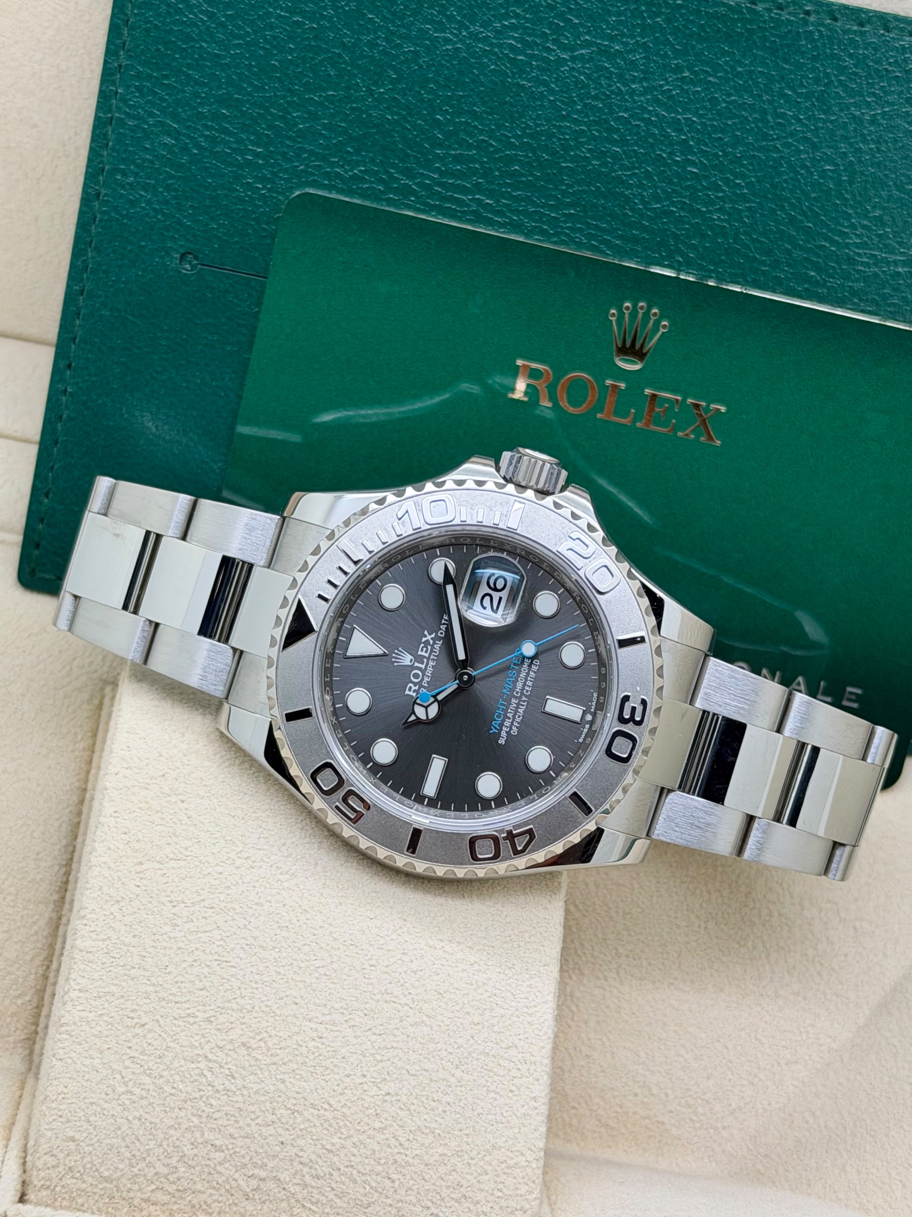 Rolex Yacht Master Rhodium 126622 Full Set 2020