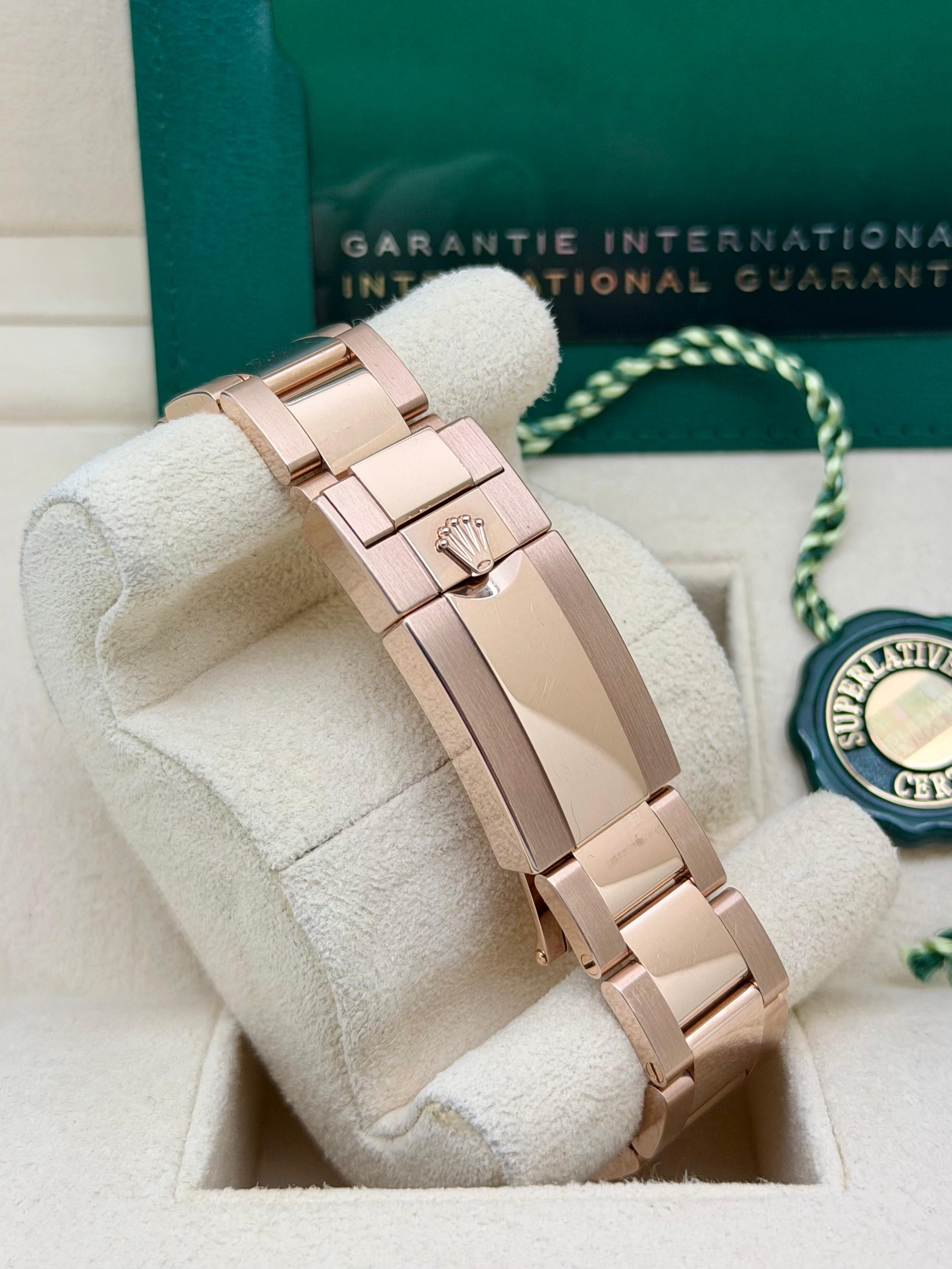 Rolex Daytona 126505 Everose Nero Brilli Full Set