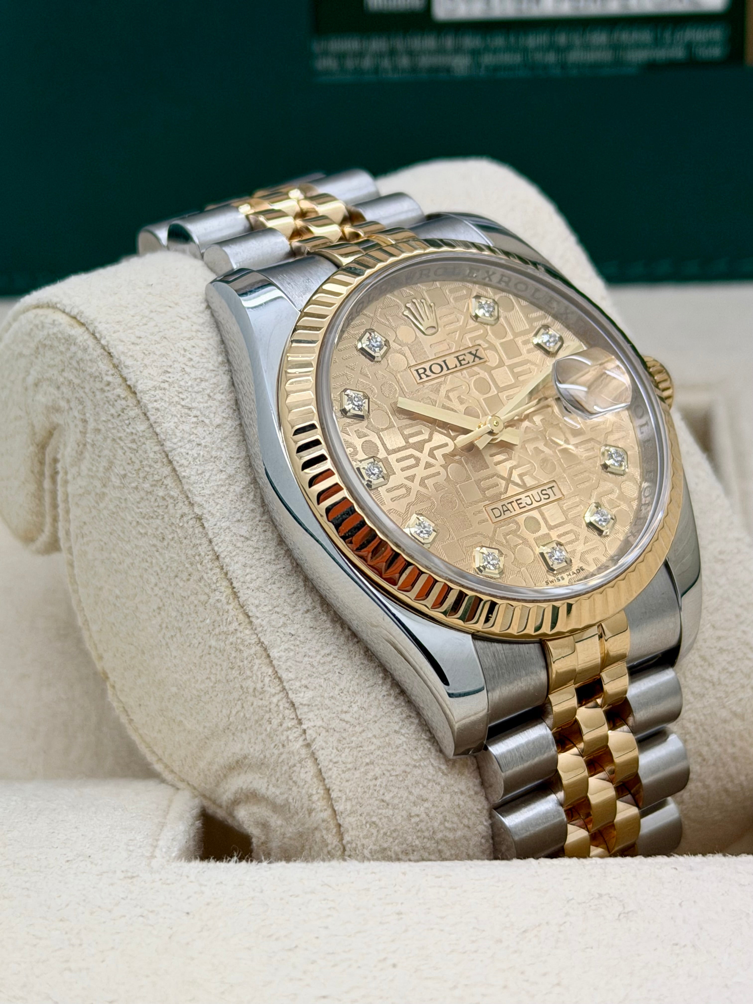 Rolex Datejust 36 116233 Diamanti