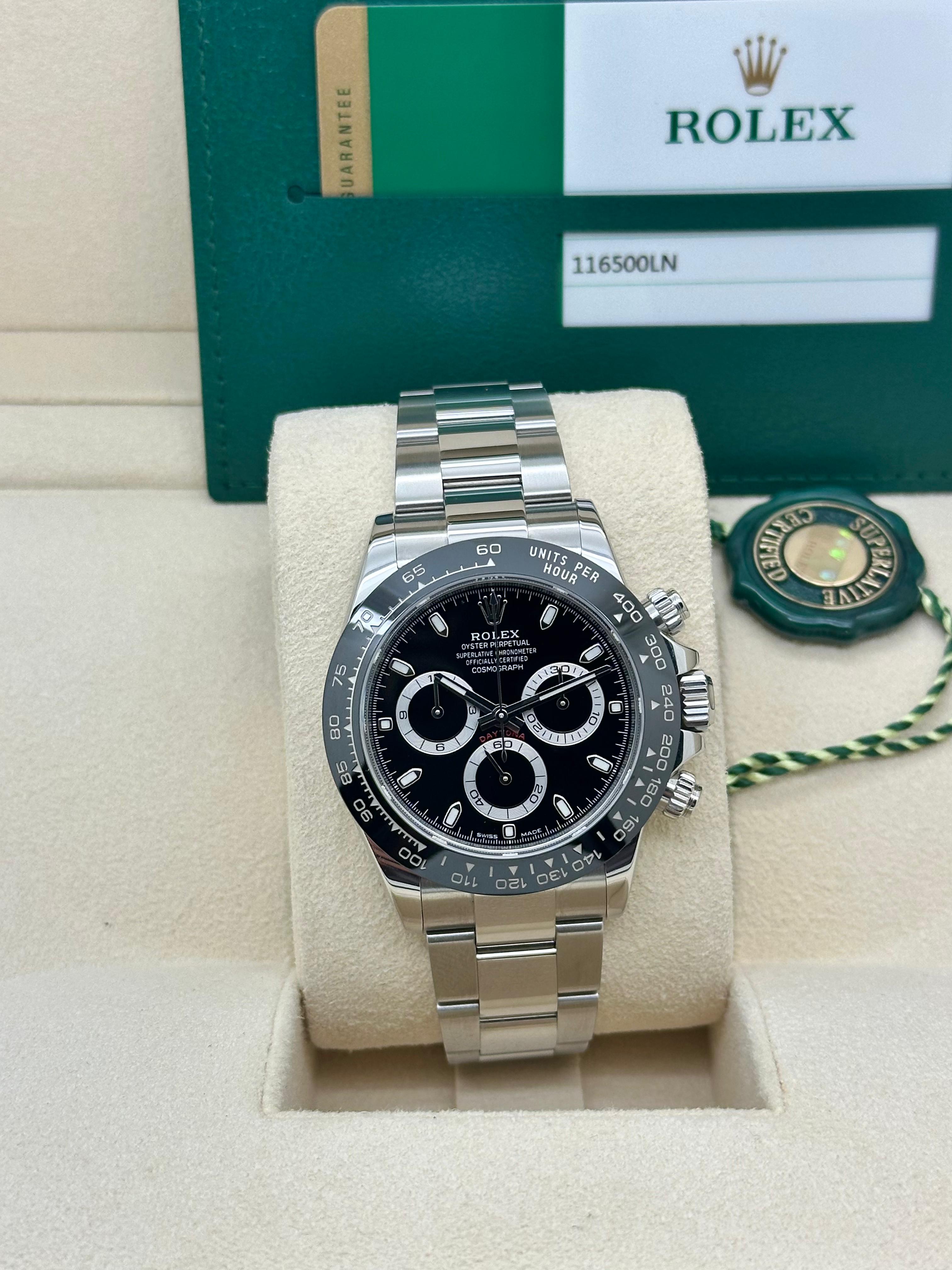 Rolex Daytona 116500LN ceramica Full Set