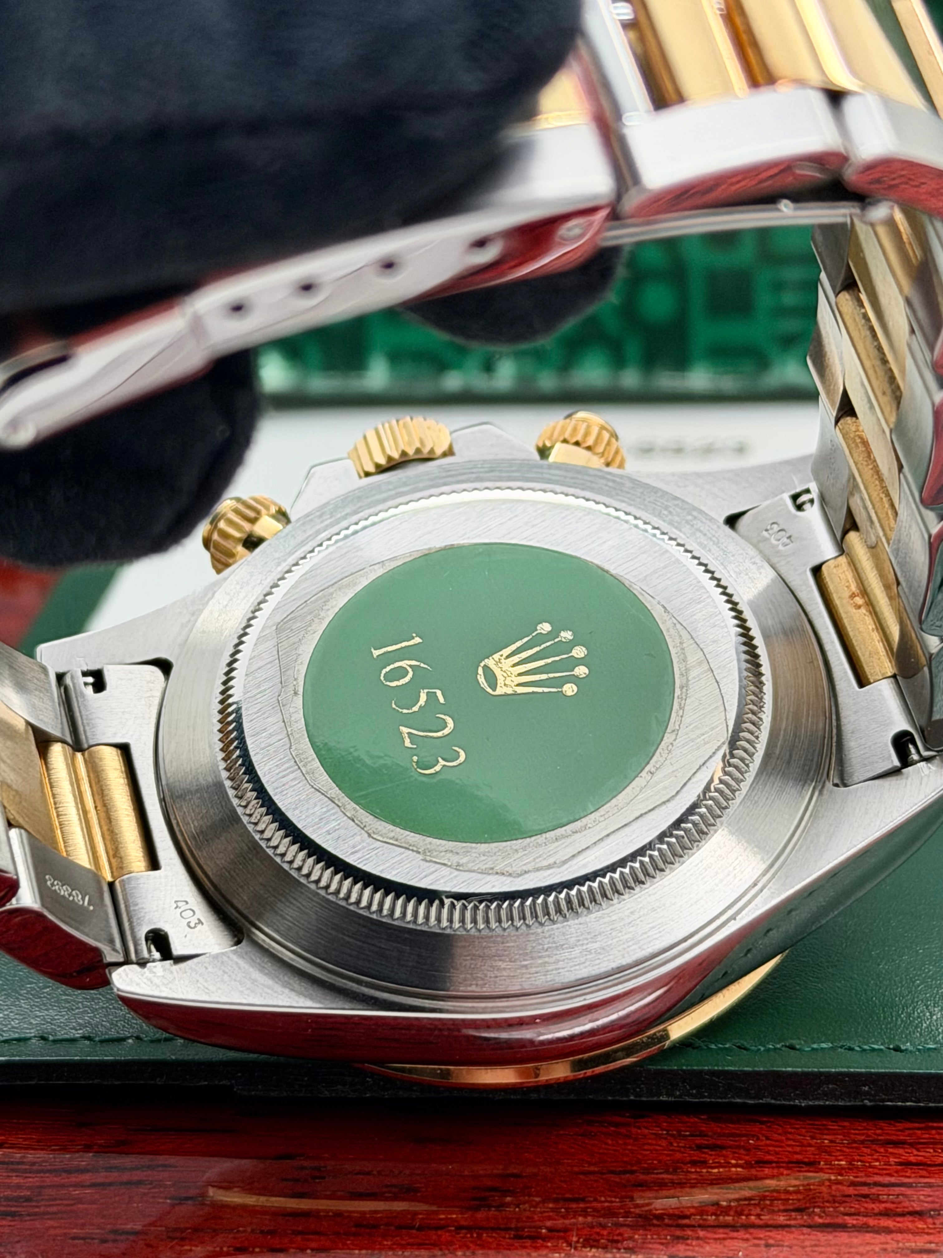 Rolex Daytona Zenith 16523 Mop Dial Full Set