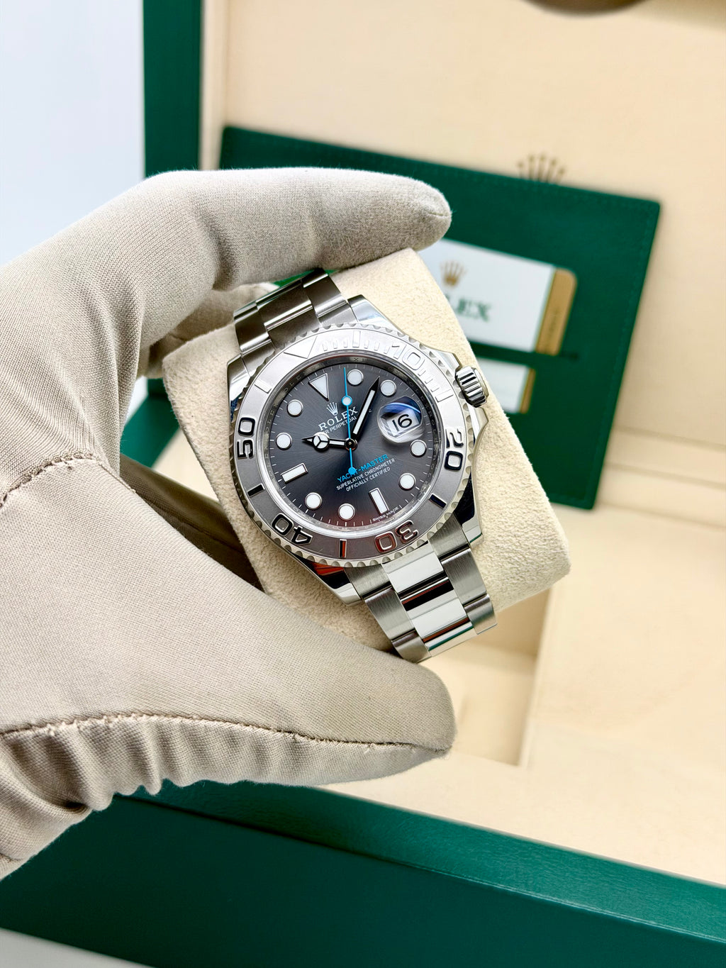 Rolex Yacht Master Rhodium 116622