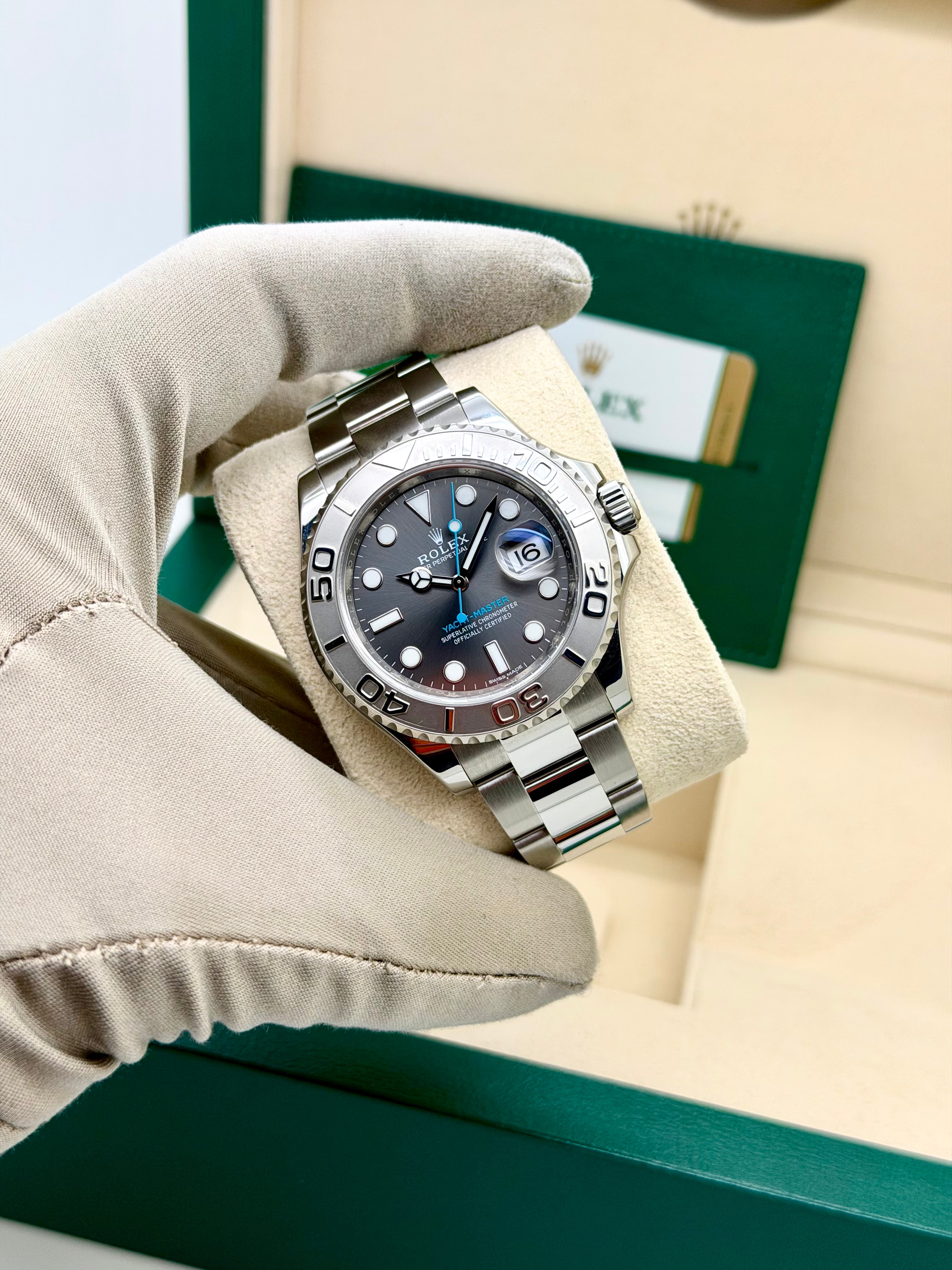 Rolex Yacht Master Rhodium 116622
