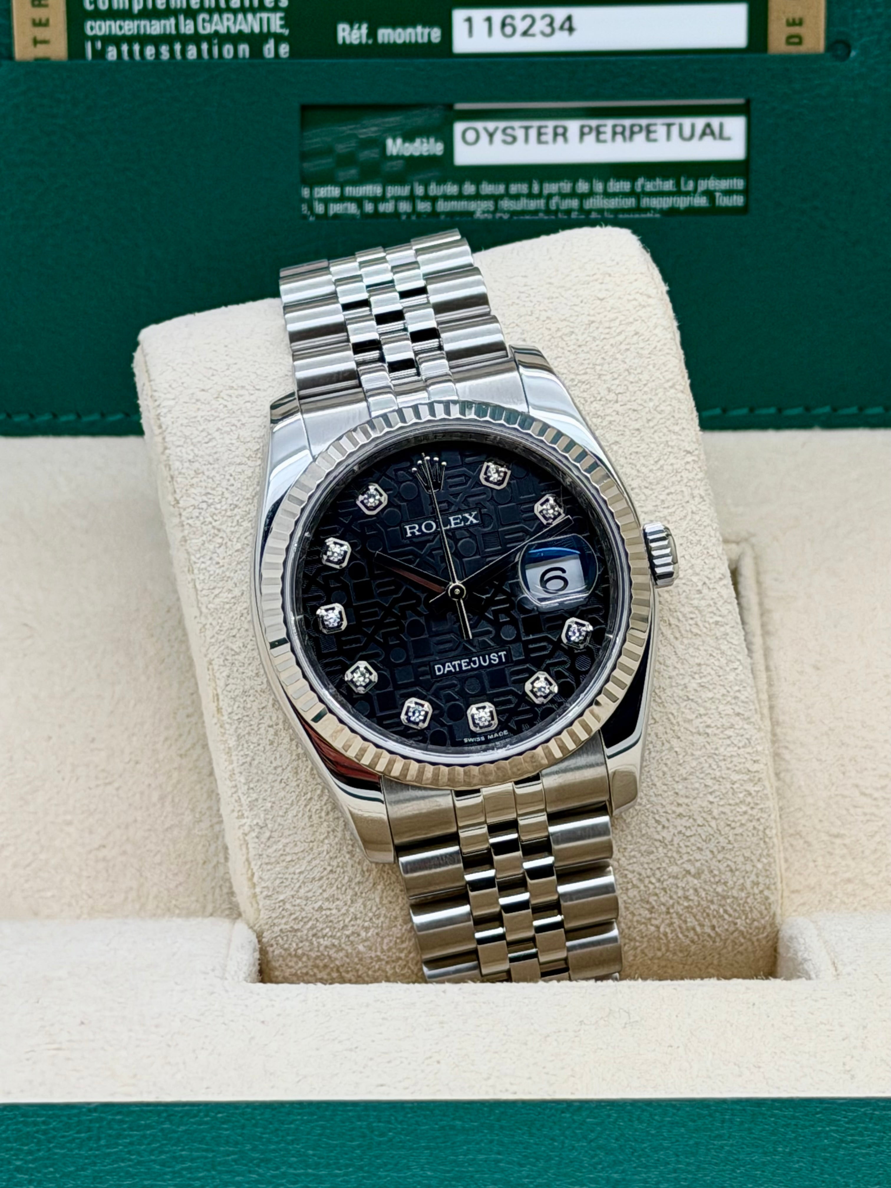 Rolex Datejust 36 116234 Diamanti
