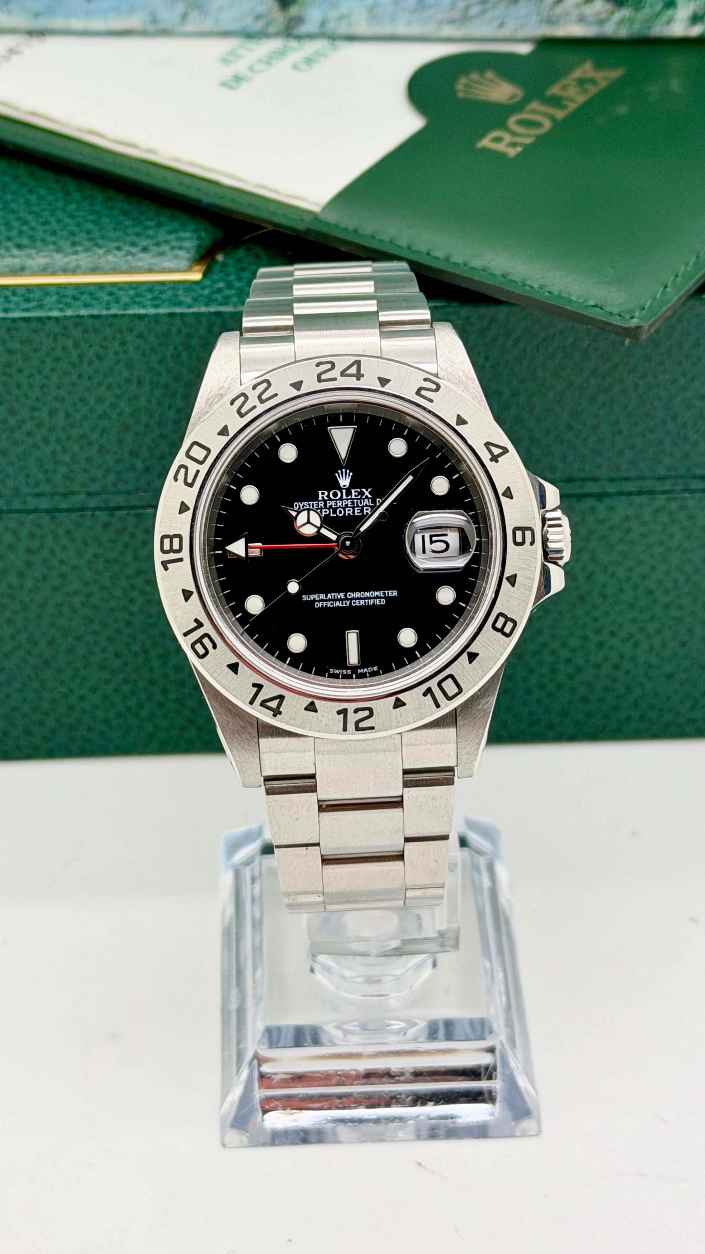 Rolex Explorer II 16570 Full Set