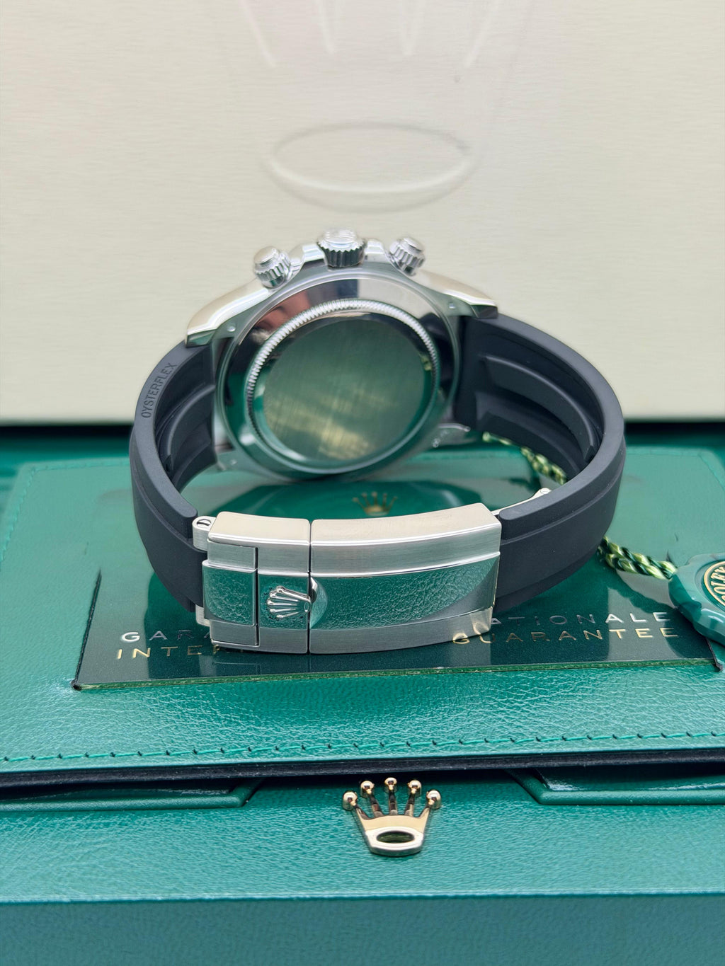 Rolex Daytona Gold18k Oysterflex Nero Brilli 116519LN Full Set