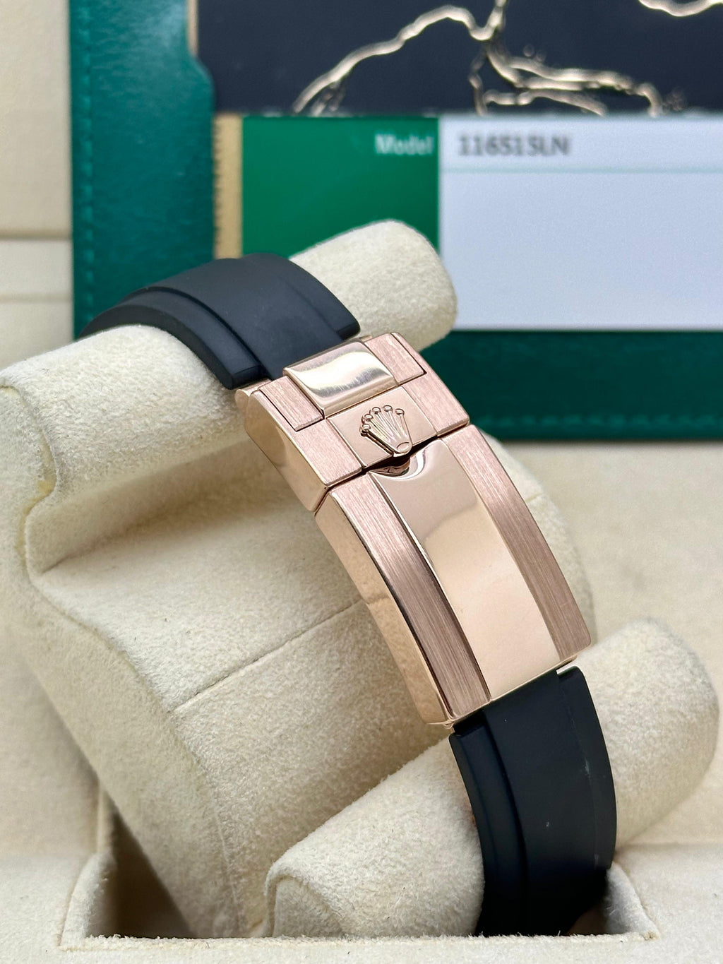 Rolex Daytona Everose Baguette