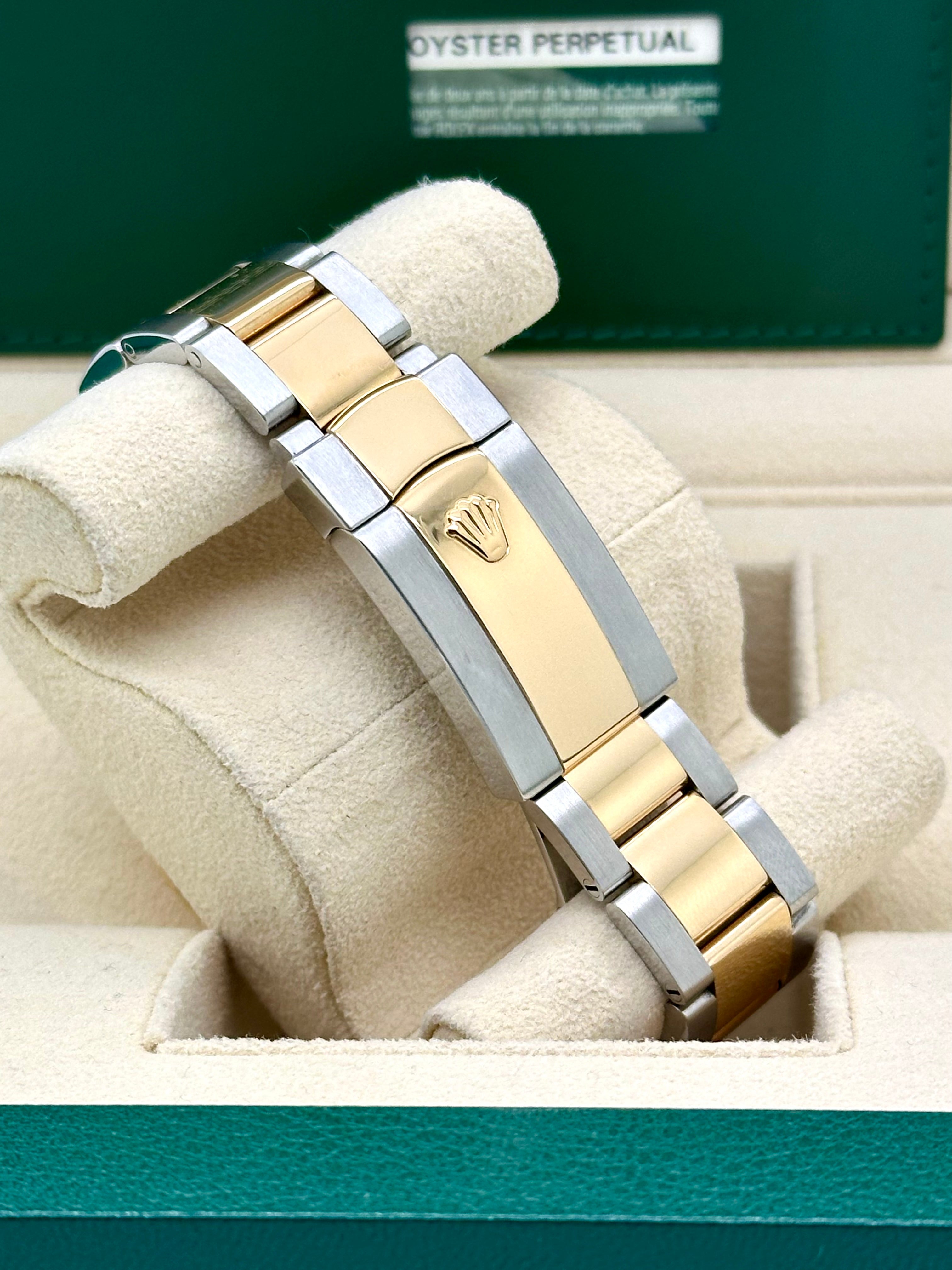 Rolex Datejust 41 Wimbledon acciaio oro