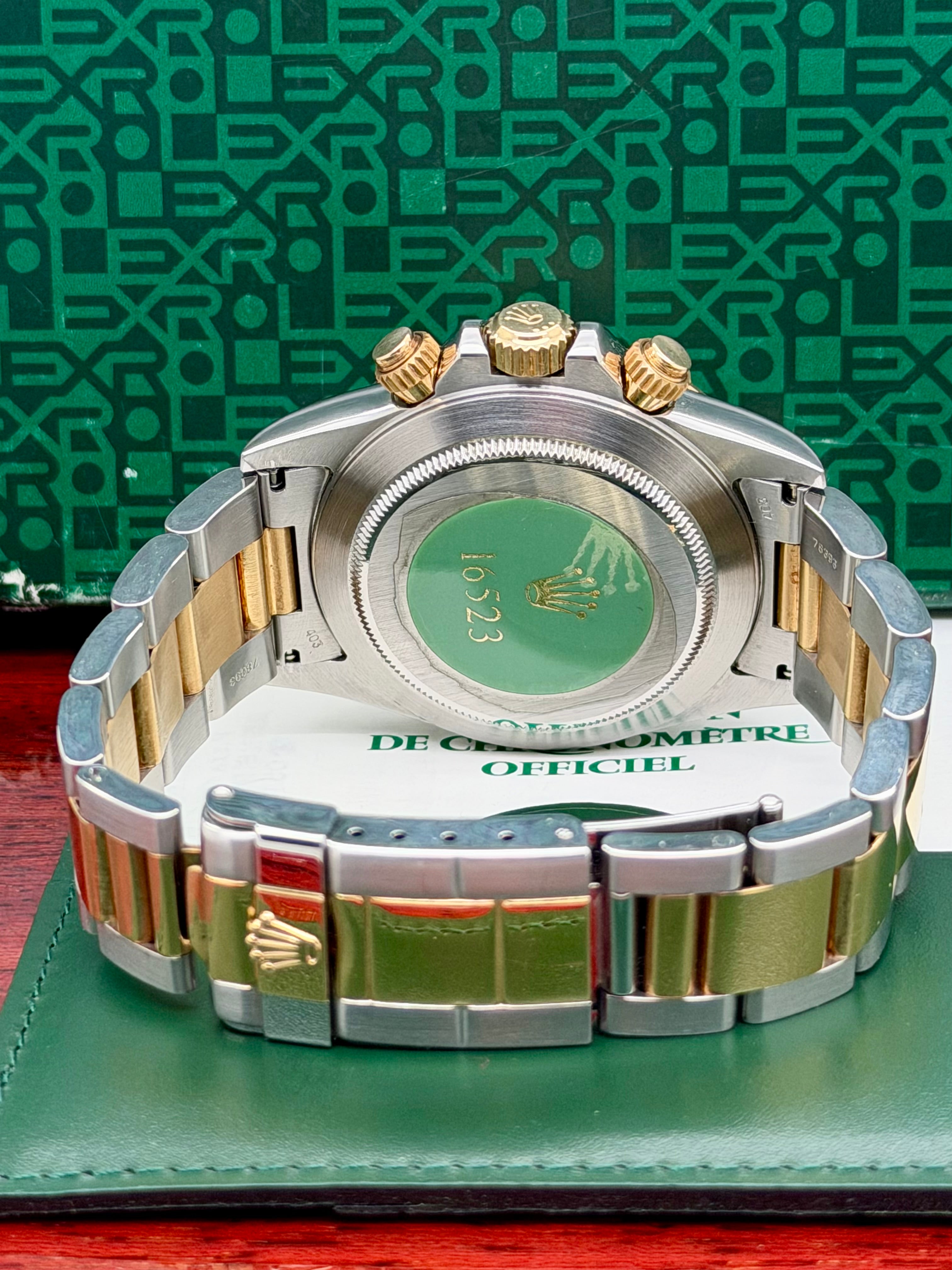 Rolex Daytona Zenith 16523 Mop Dial Full Set