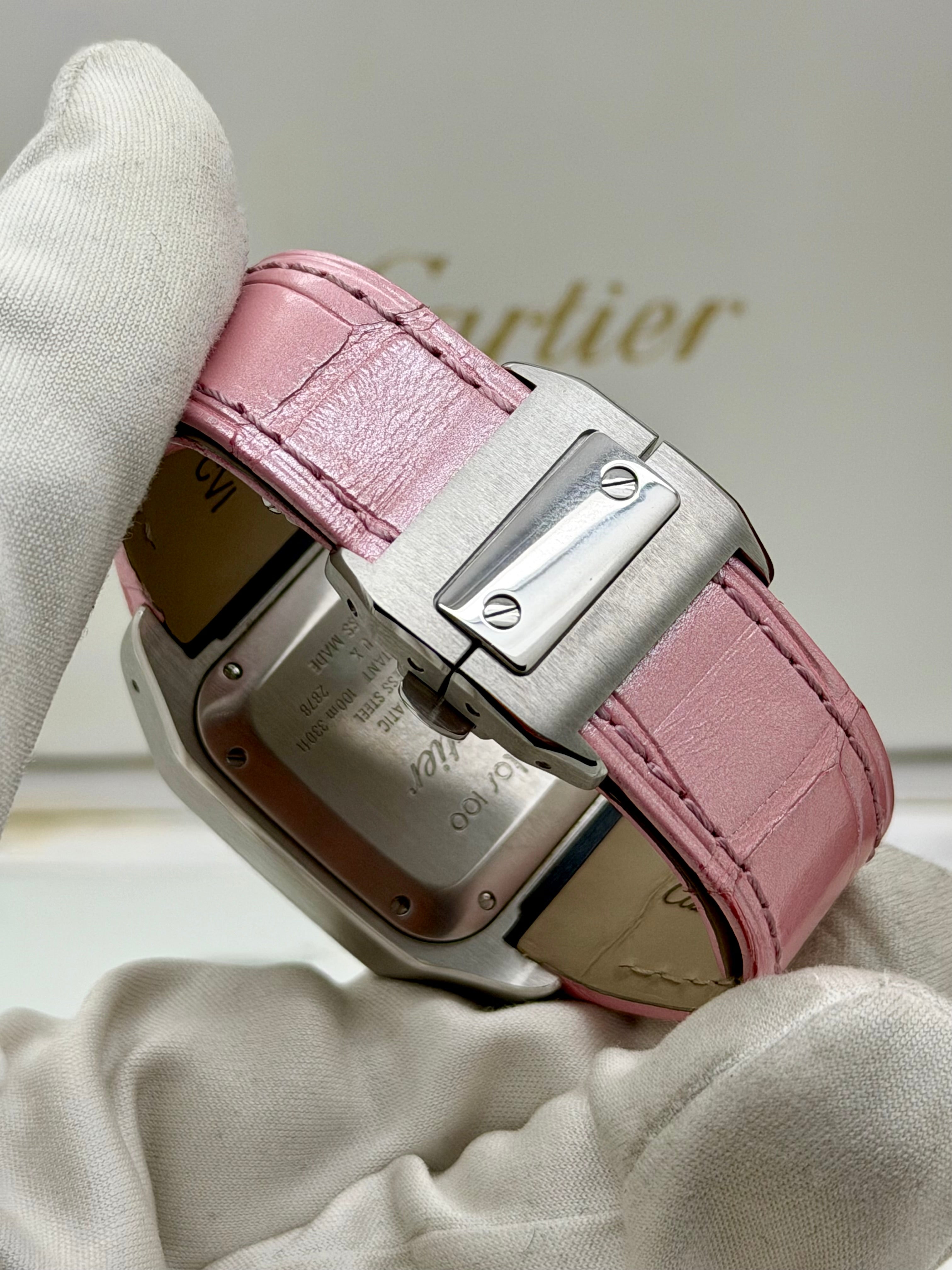 Cartier Santos 100 Medio Full Set ref 2878