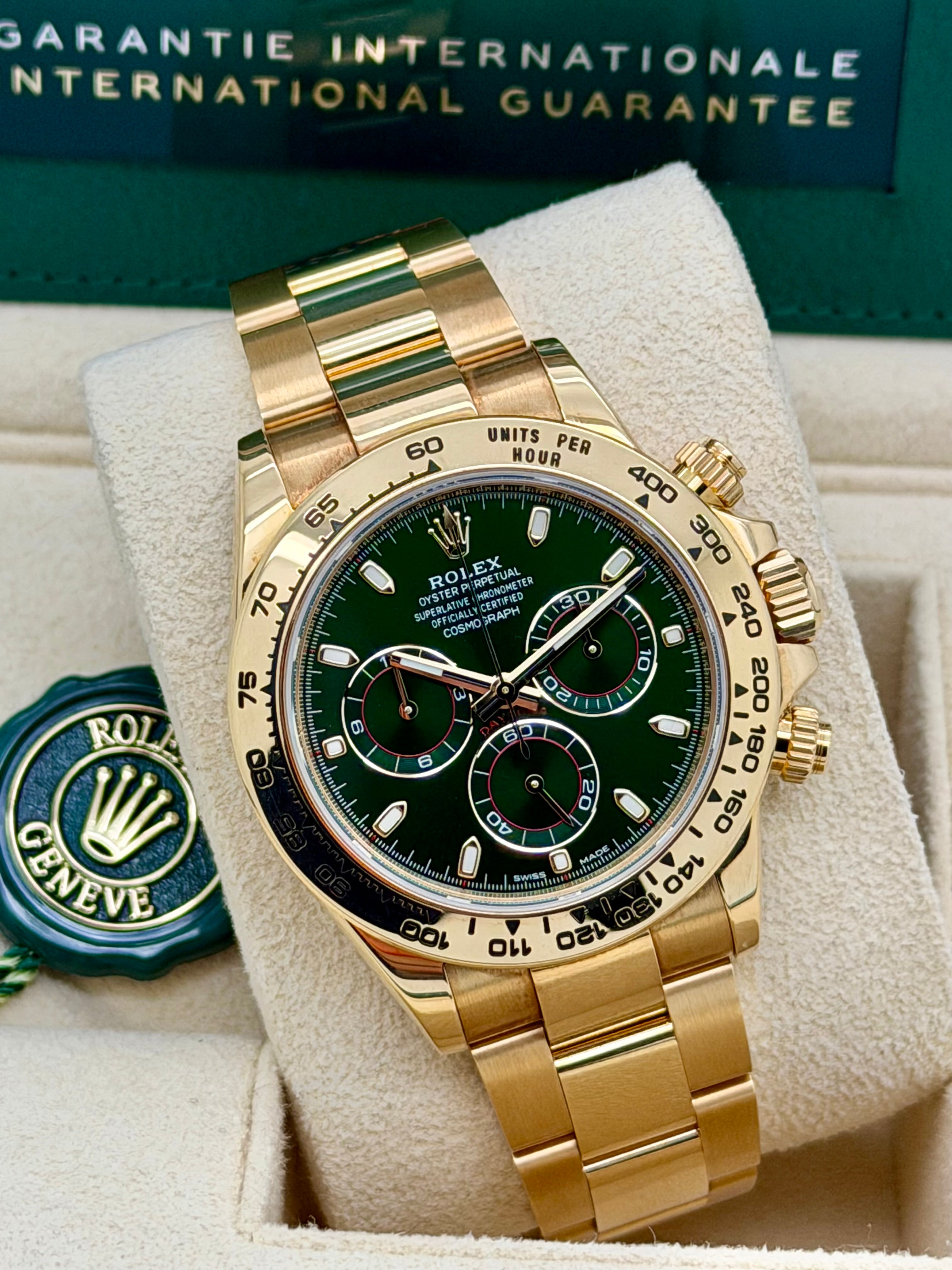 Rolex Daytona Green 116508