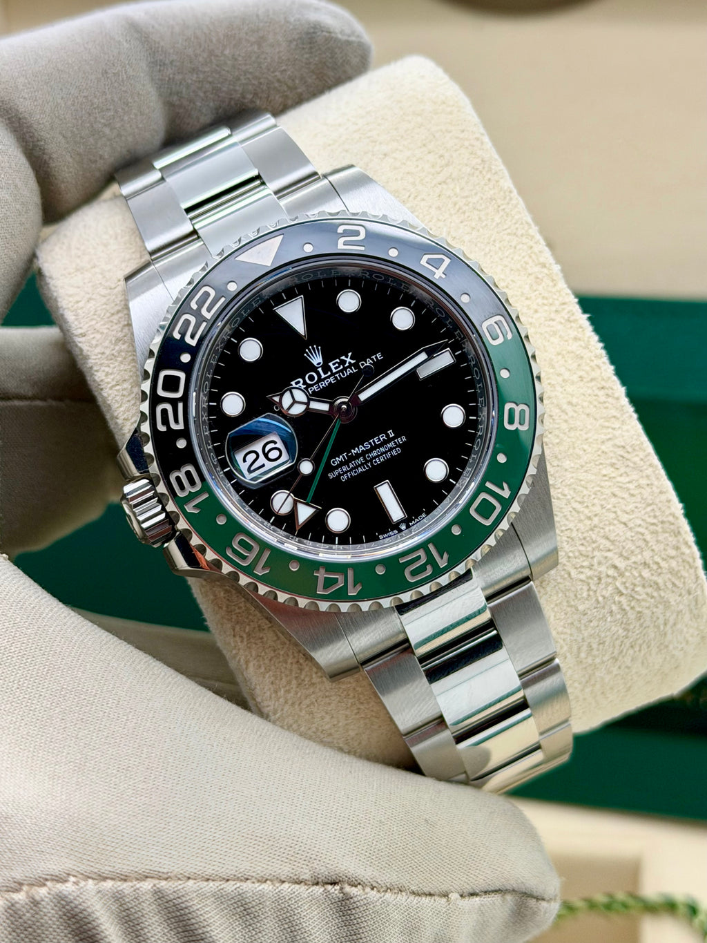 Rolex GMT Master II Sprite Oyster 126720VTNR 2025 Nuovo