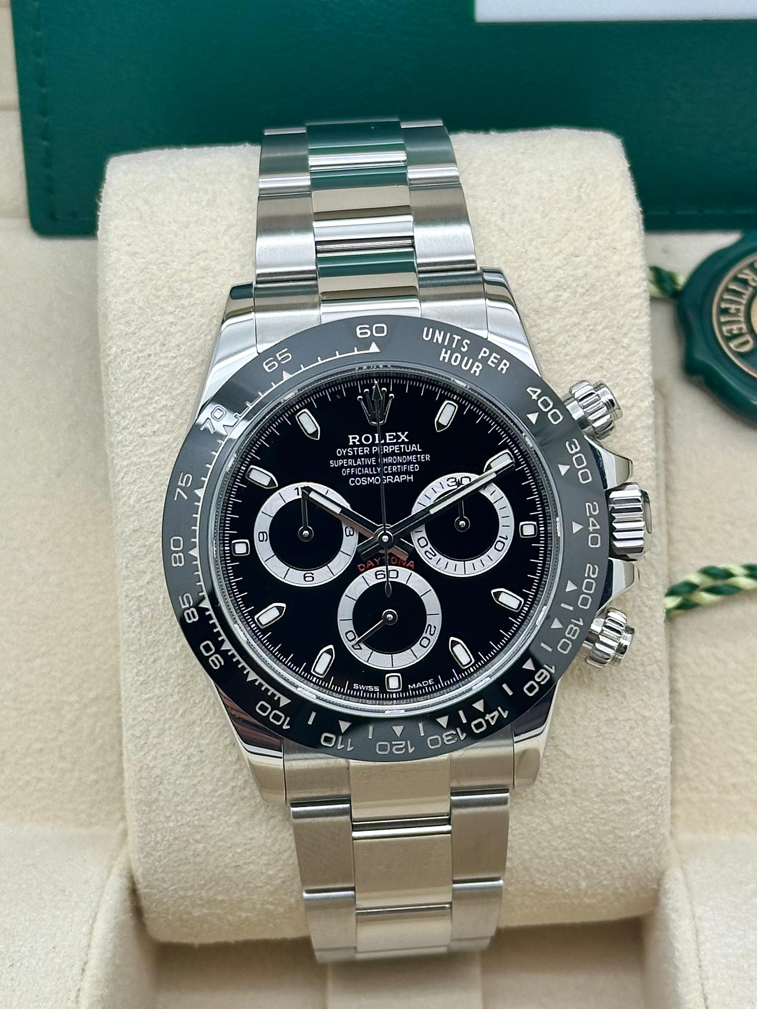 Rolex Daytona 116500LN ceramica Full Set