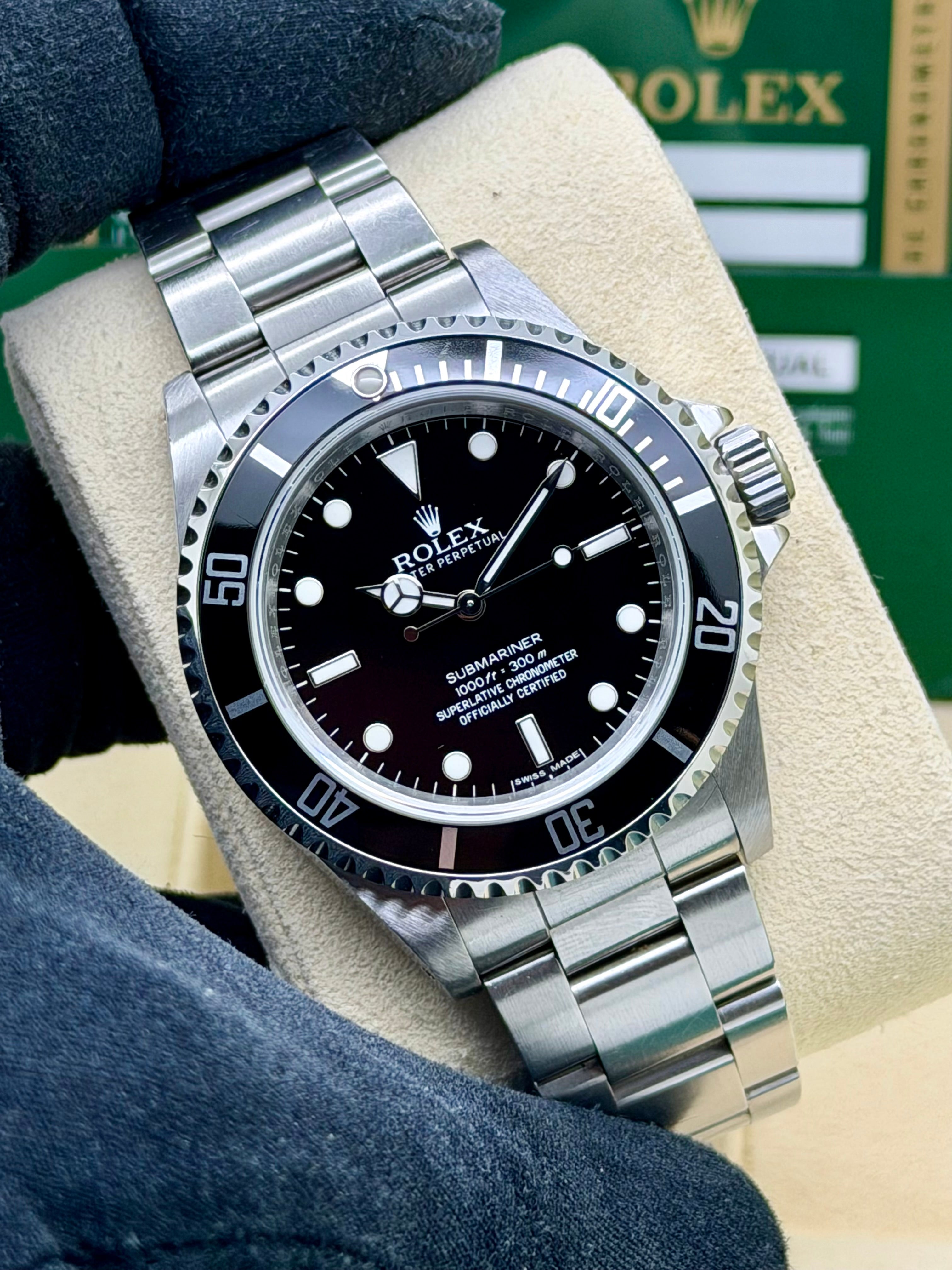 Rolex Submariner 14060M RRR Cosc Full Set