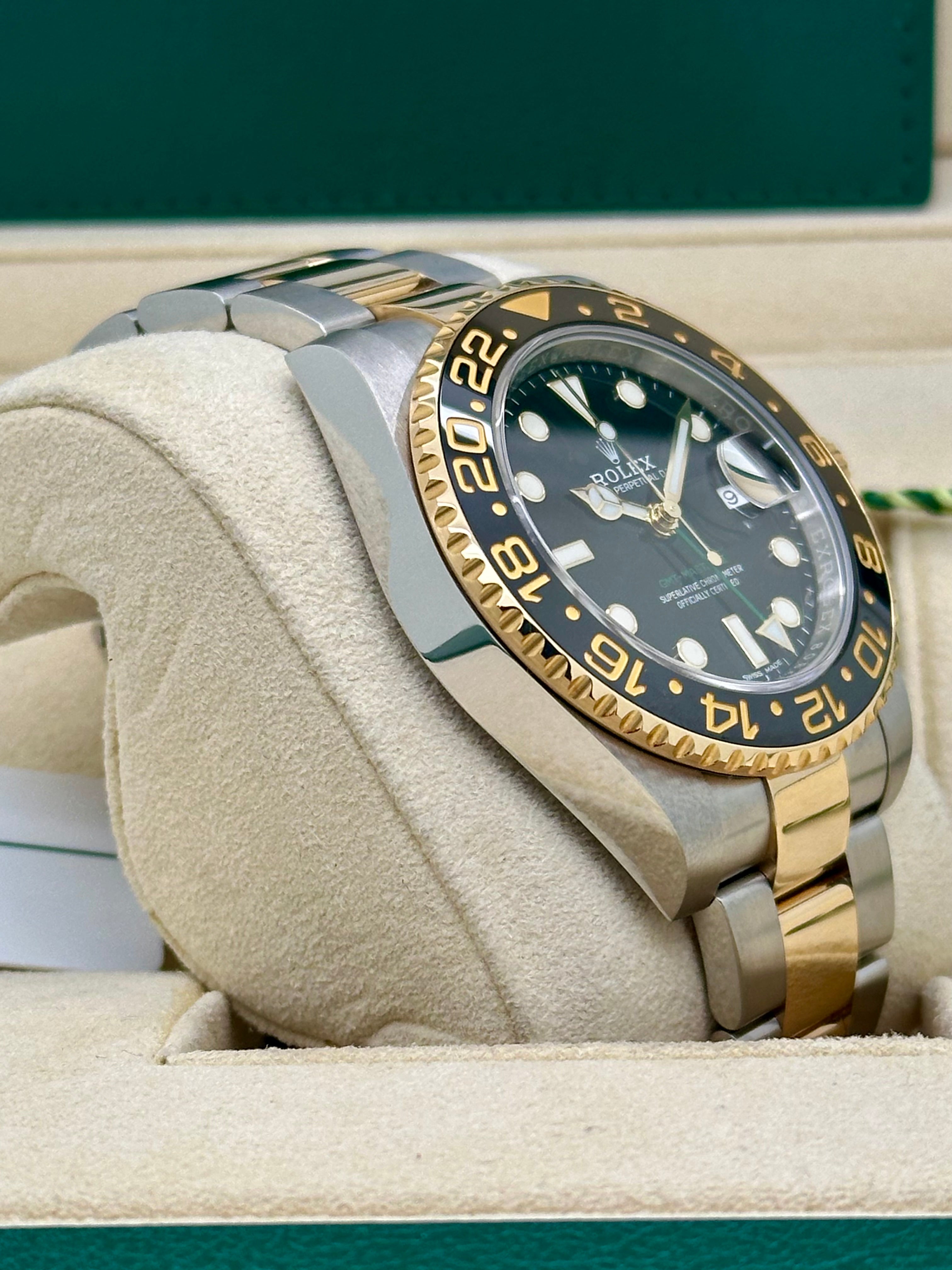Rolex GMT Master II ceramica acciaio oro