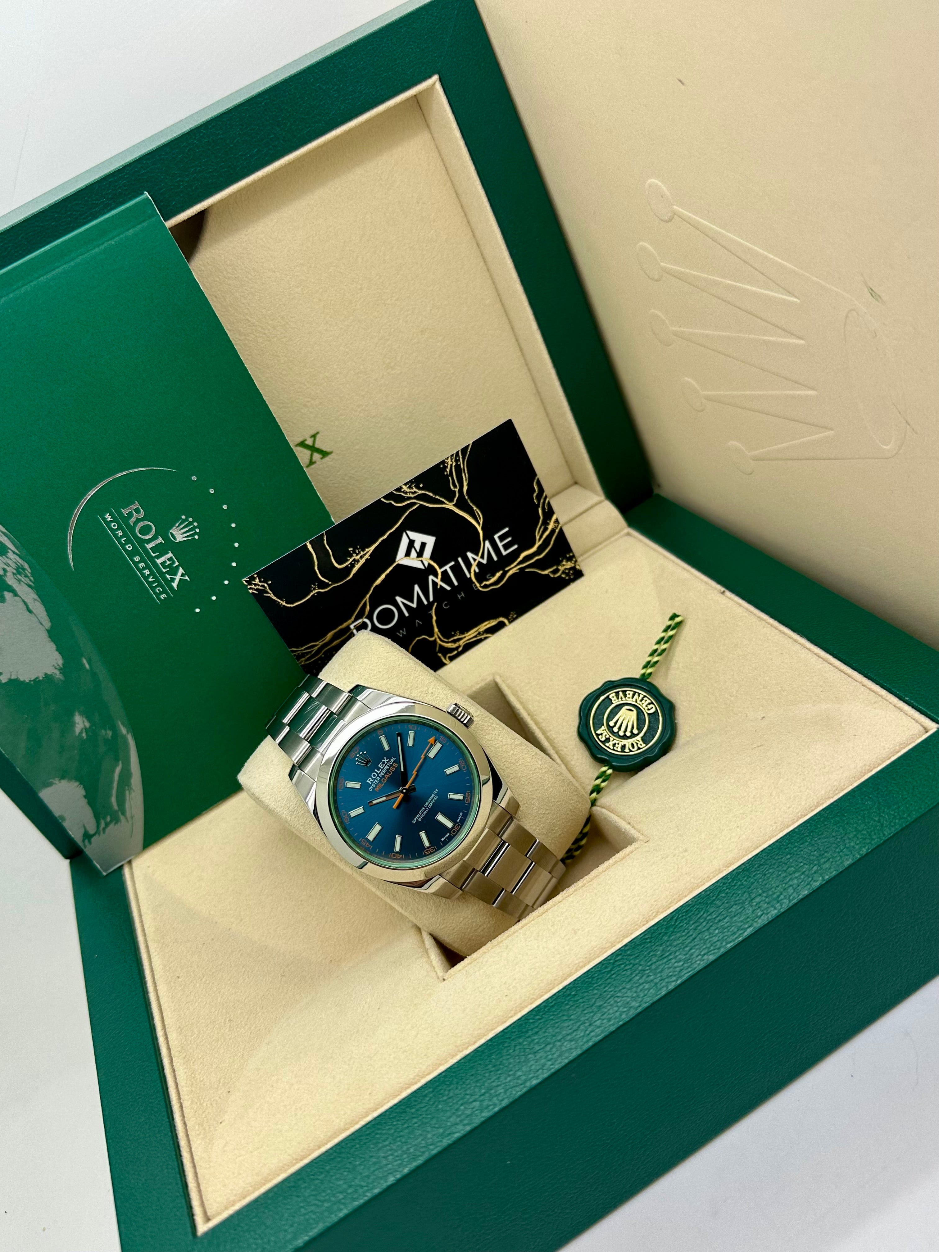 Rolex Milgauss Dial Blu