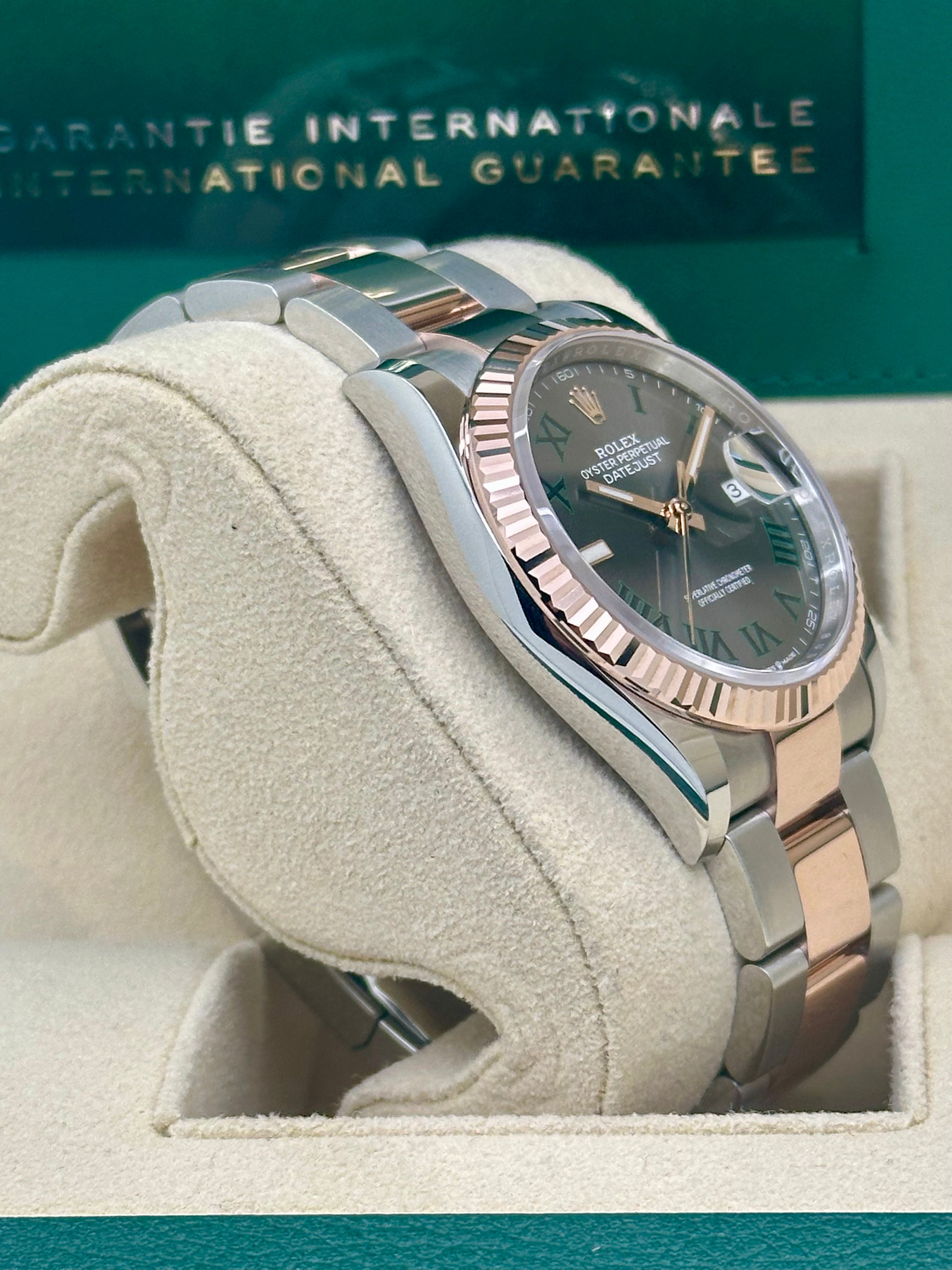 Rolex Datejust 36 126231 Wimbledon Full Set