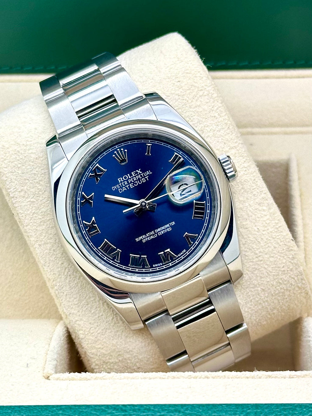 Rolex Datejust 36 acciaio Oyster