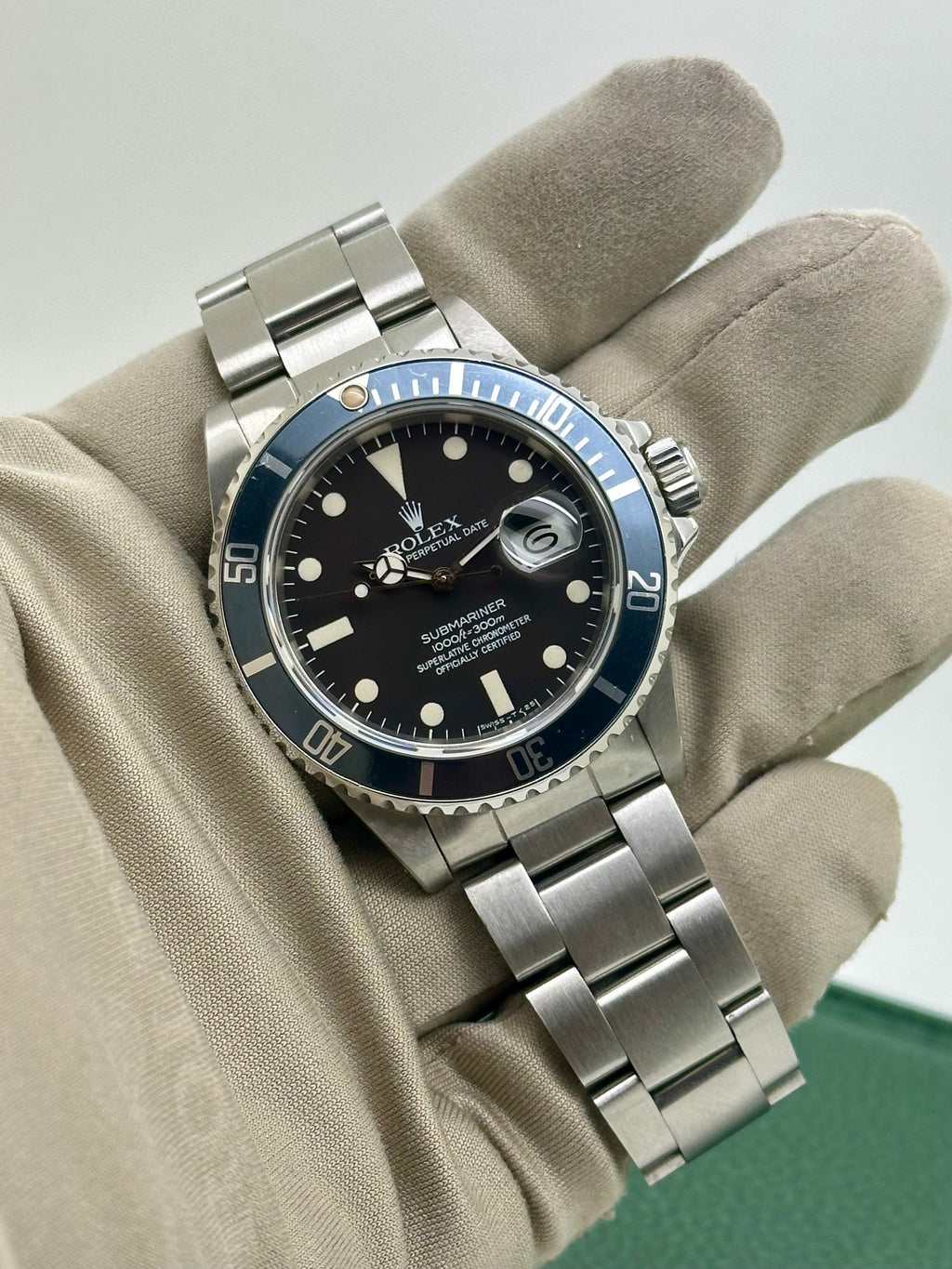 Rolex Submariner 16800 Pallettoni Dial