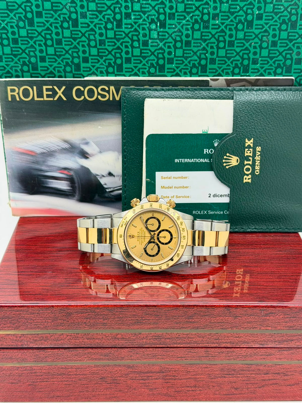 Rolex Daytona Zenith 16523 Full Set
