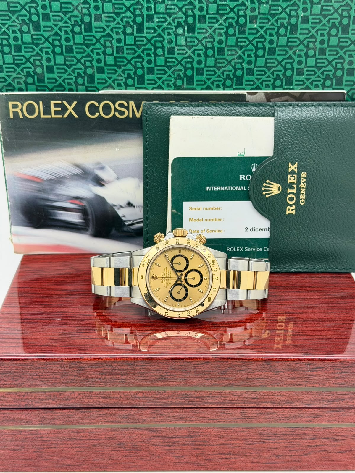 Rolex Daytona Zenith 16523 Full Set