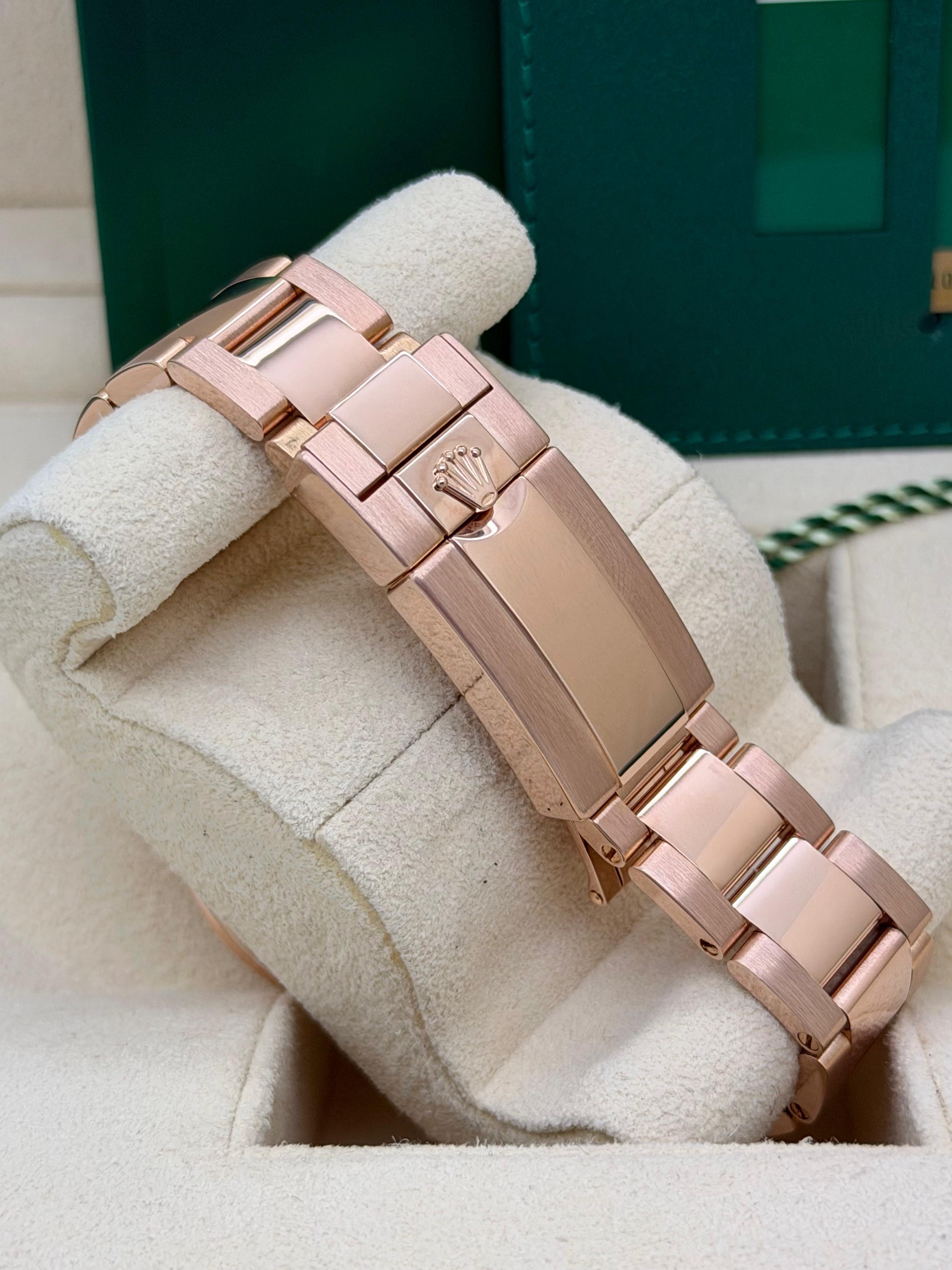 Rolex Daytona Everose Chocolate Dial 116505 Full Set