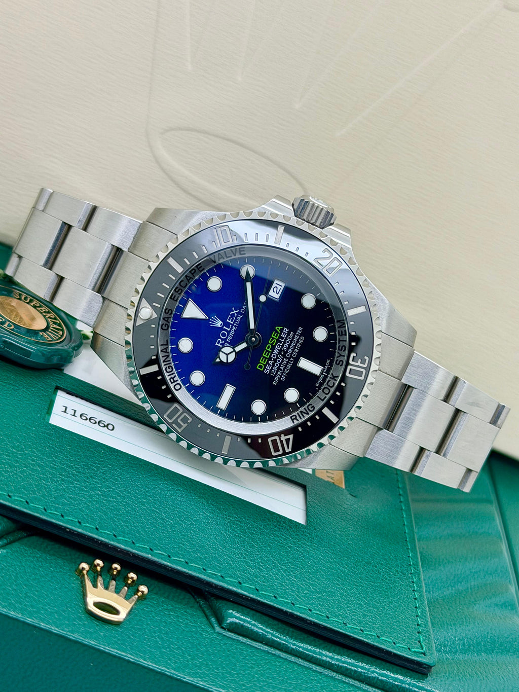 Rolex Deepsea James Cameron DBlue 116660