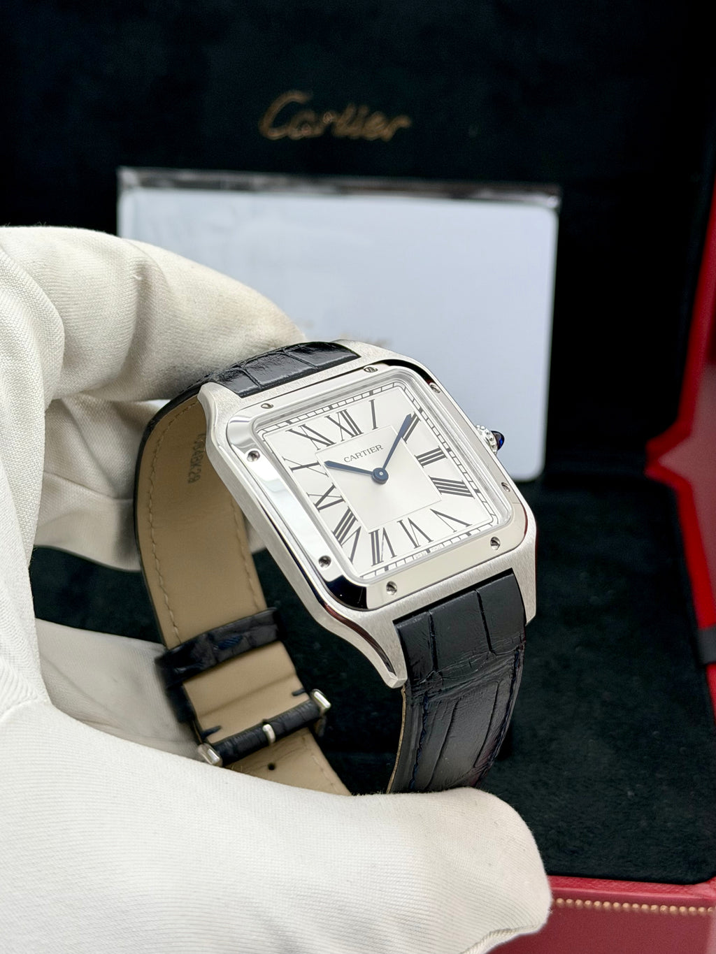 Cartier Santos Dumont XL Full Set WSSA0032