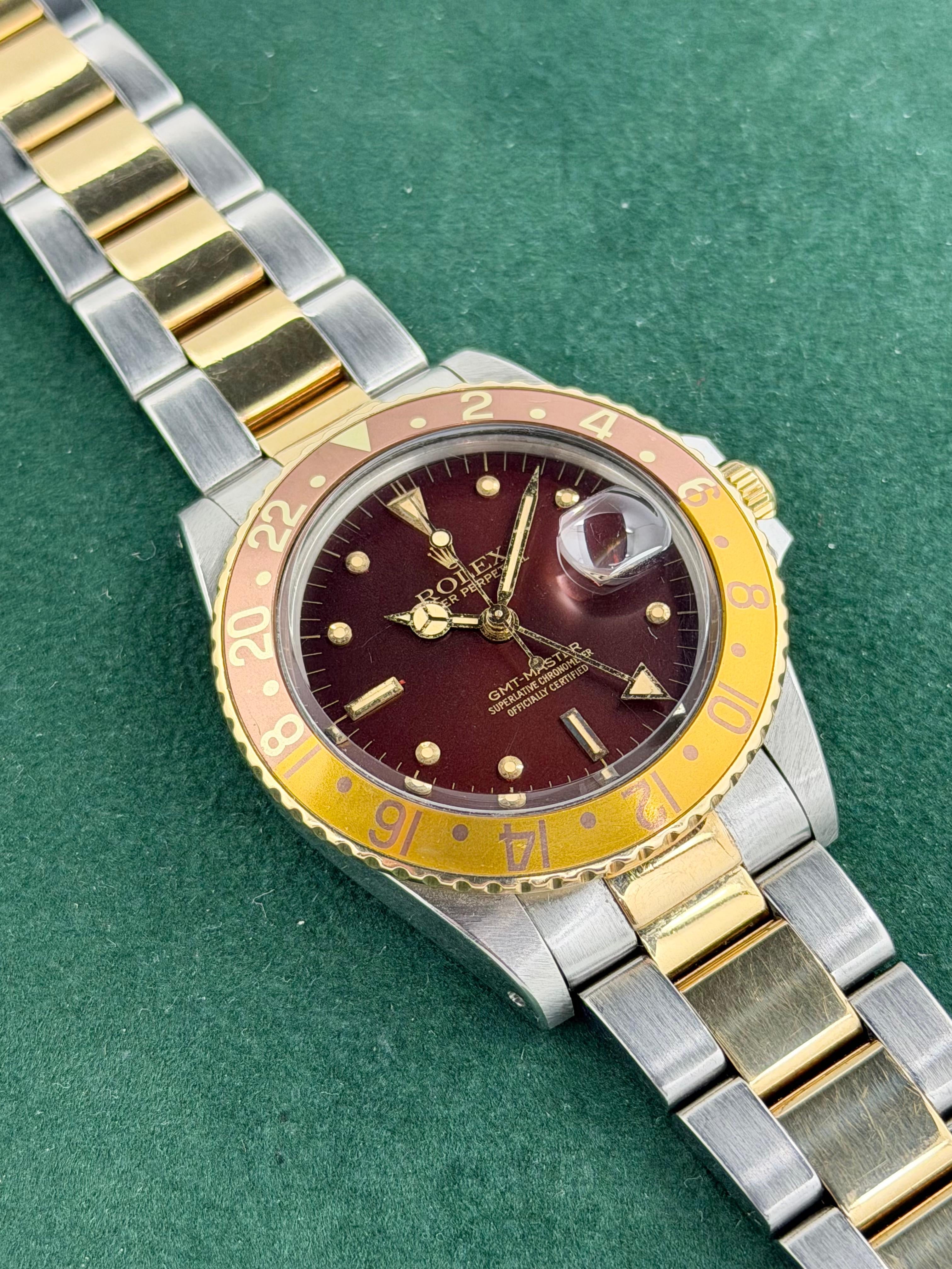 Rolex GMT Master Occhio di Tigre 16753 Nipple Dial