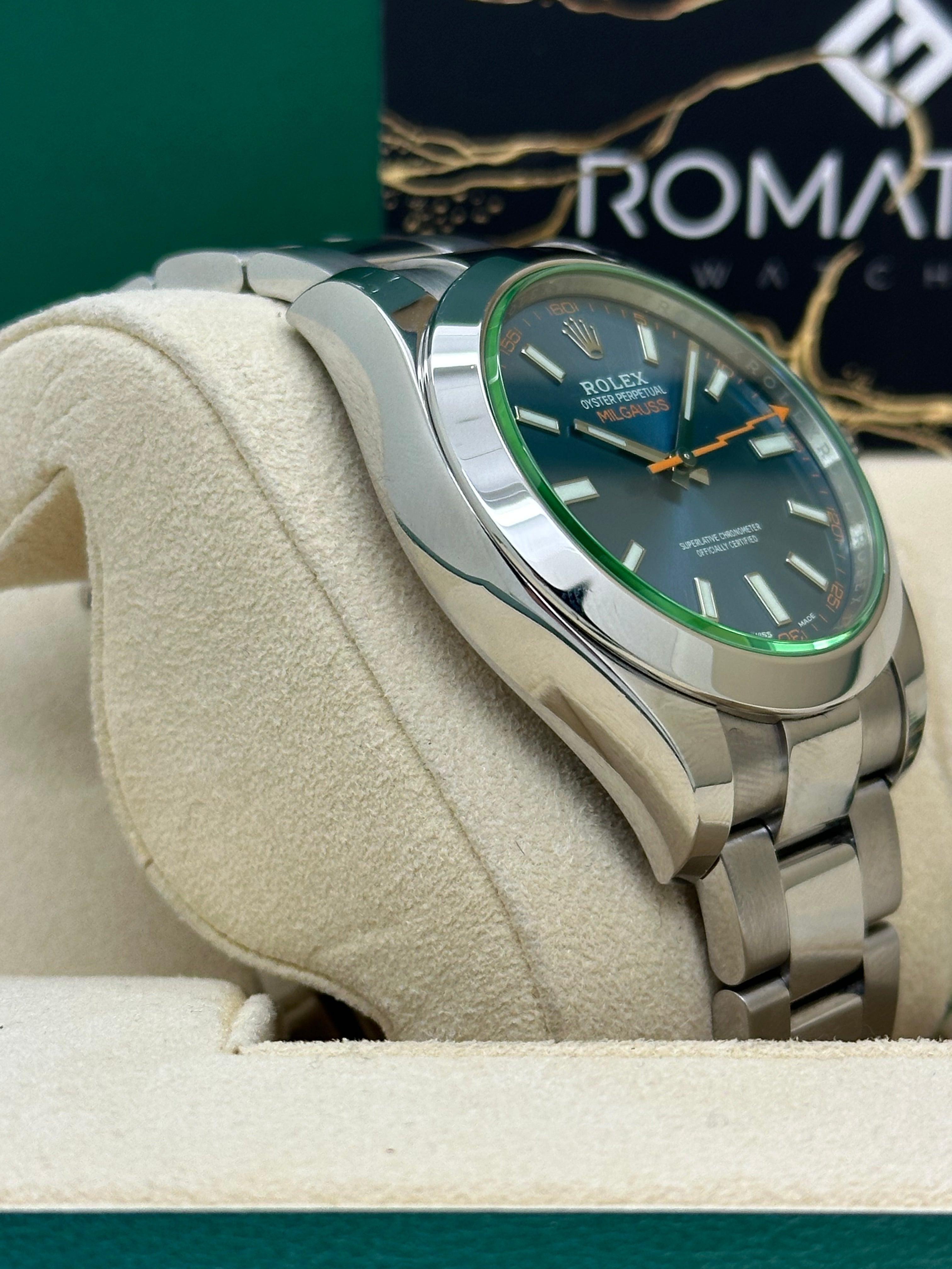 Rolex Milgauss Dial Blu