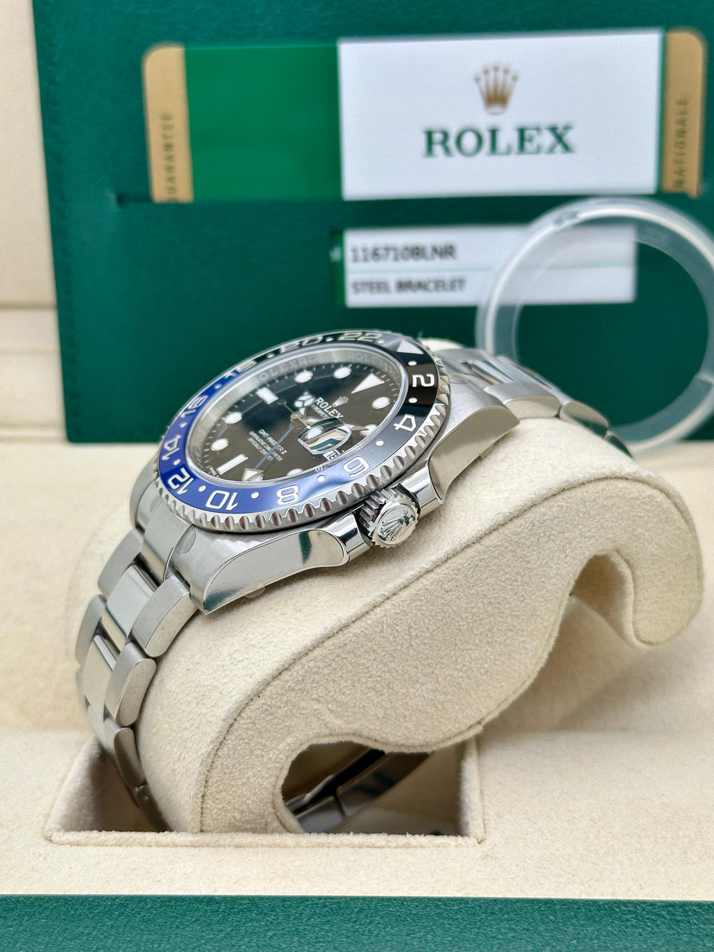 Rolex GMT Master II Batman 116710BLNR Full Stickers Nuovo Ita