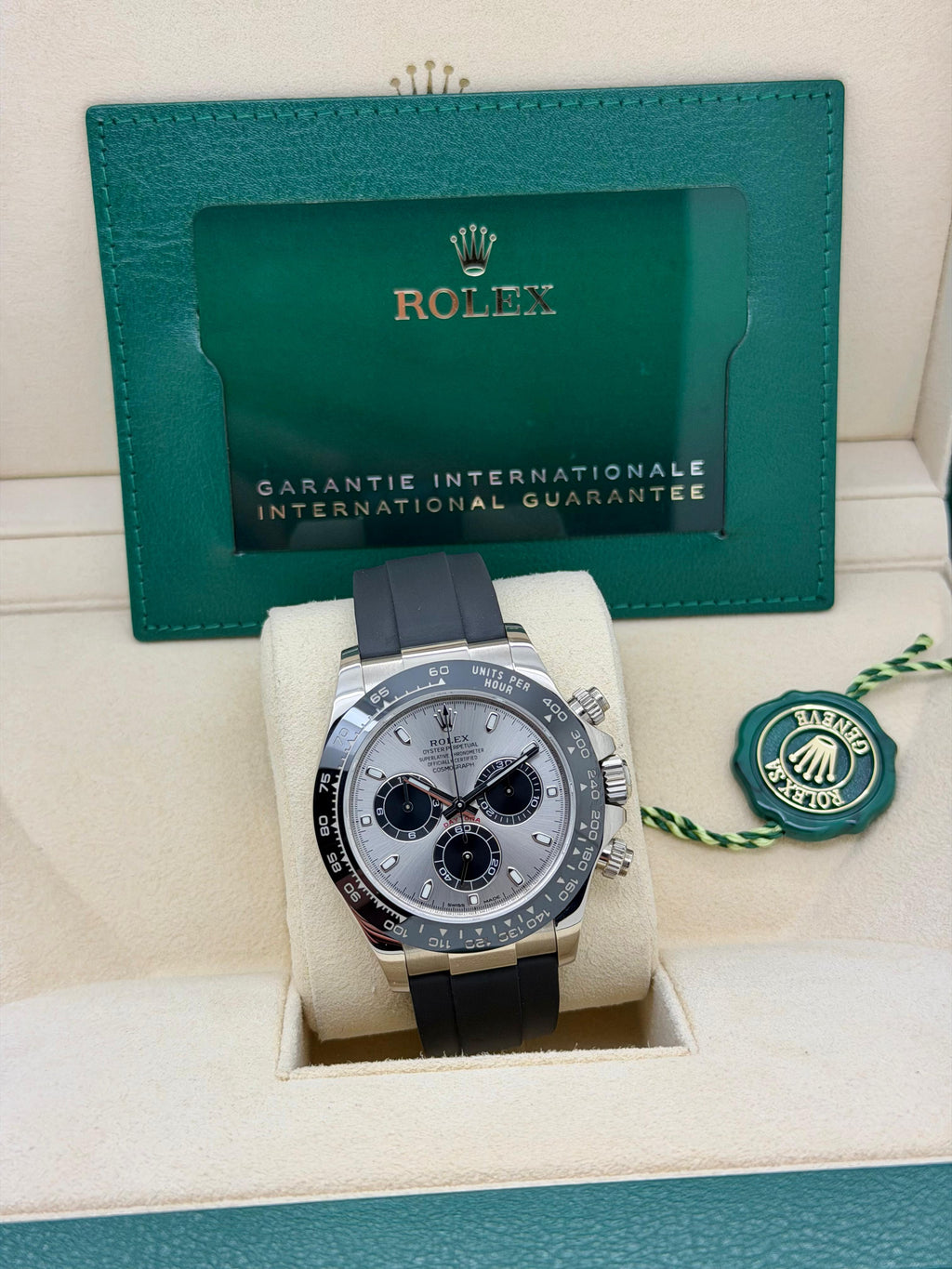 Rolex Daytona Oysterflex Ghost Ref. 116519LN Full Set