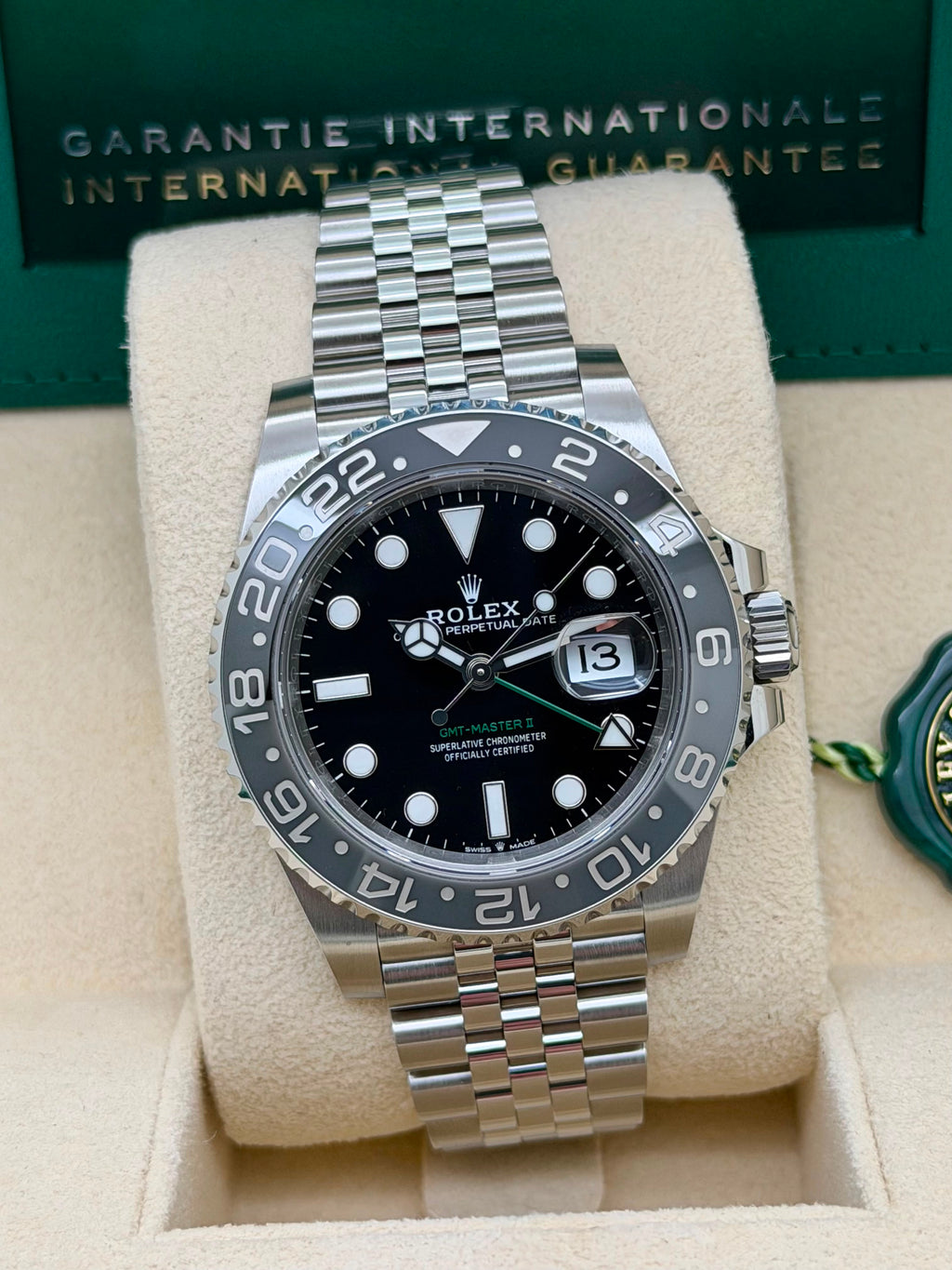 Rolex GMT Master II Bruce Wayne 126710GRNR