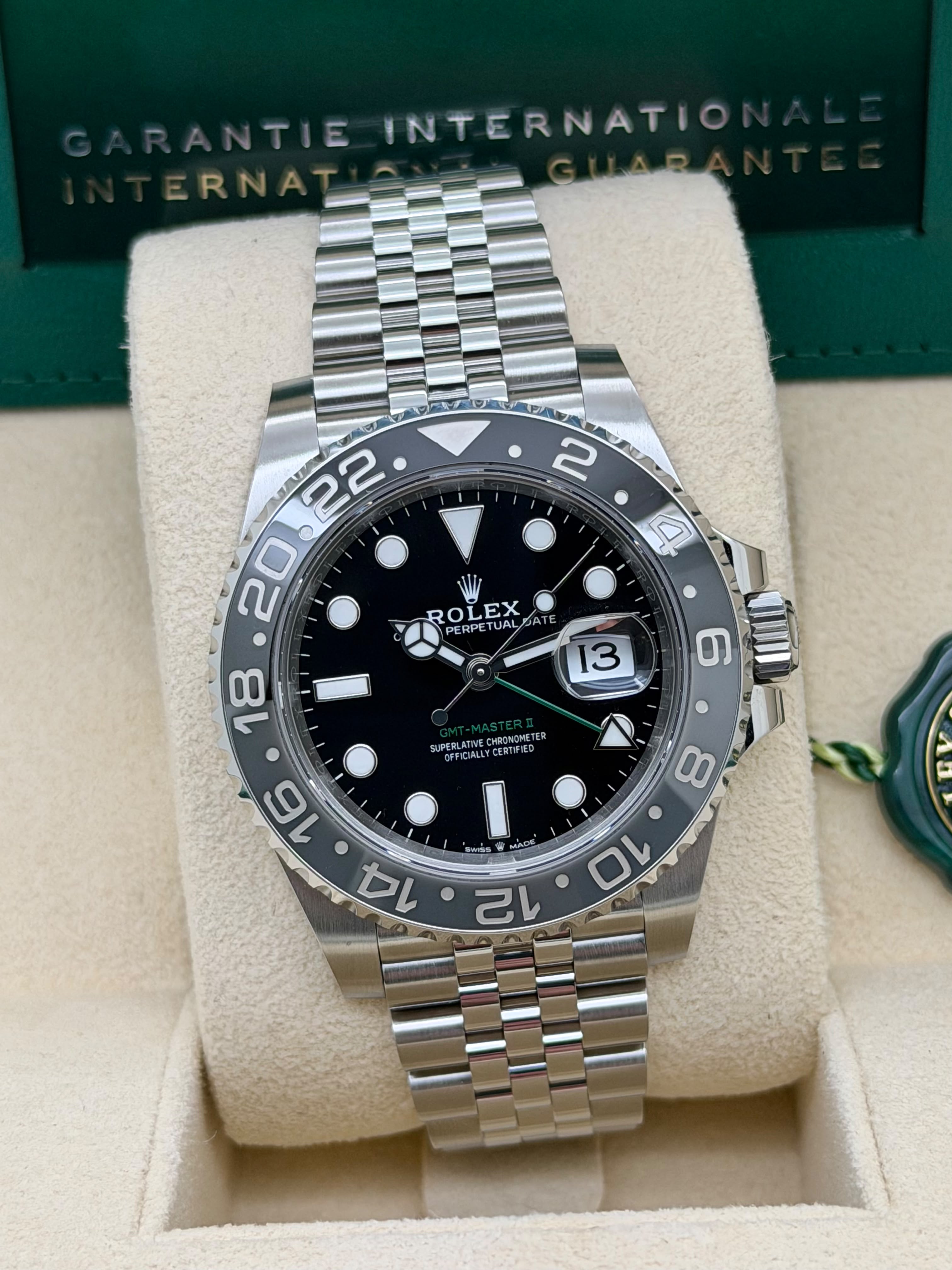 Rolex GMT Master II Bruce Wayne 126710GRNR