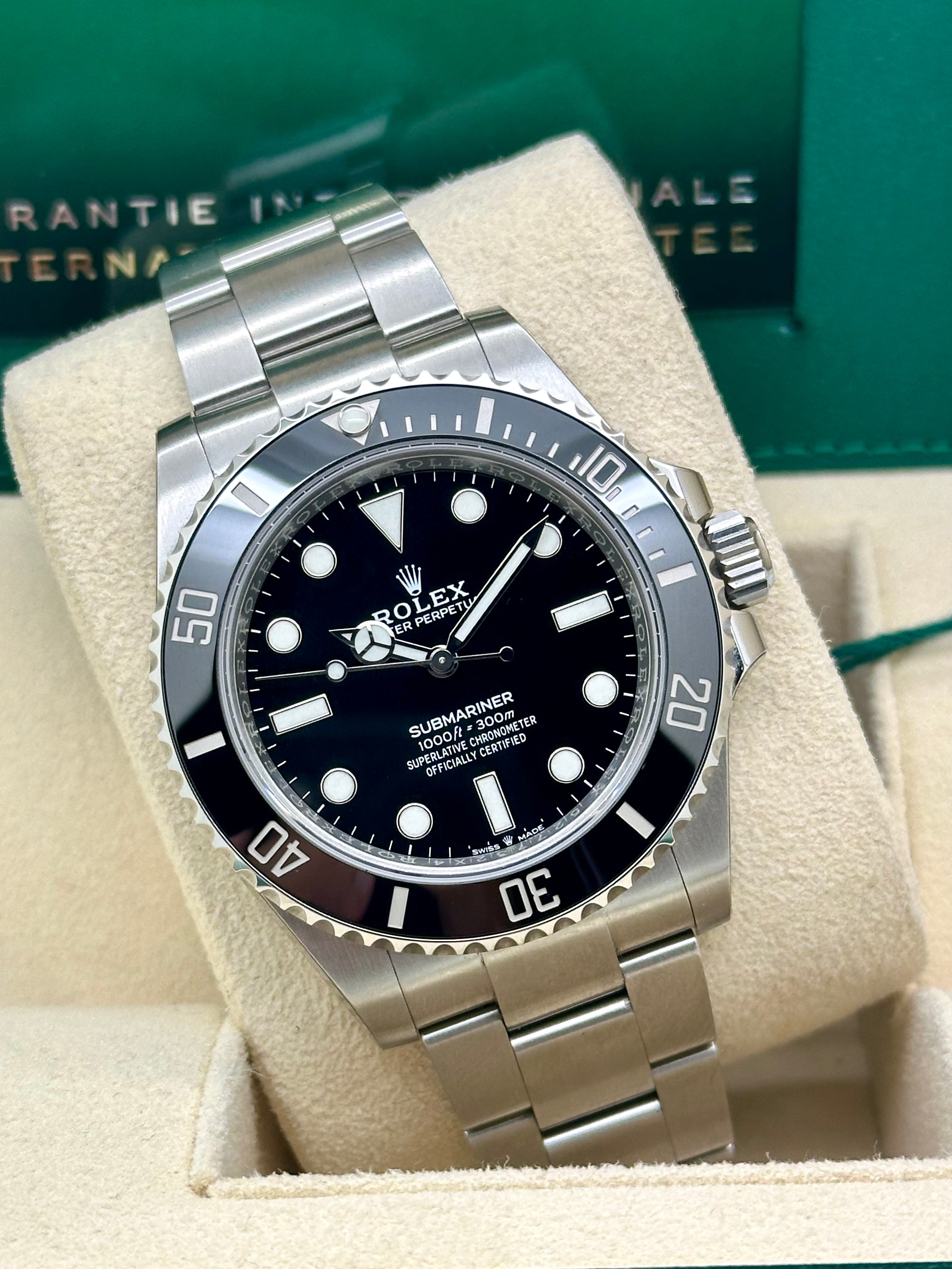 Rolex Submariner 124060 Full Stickers