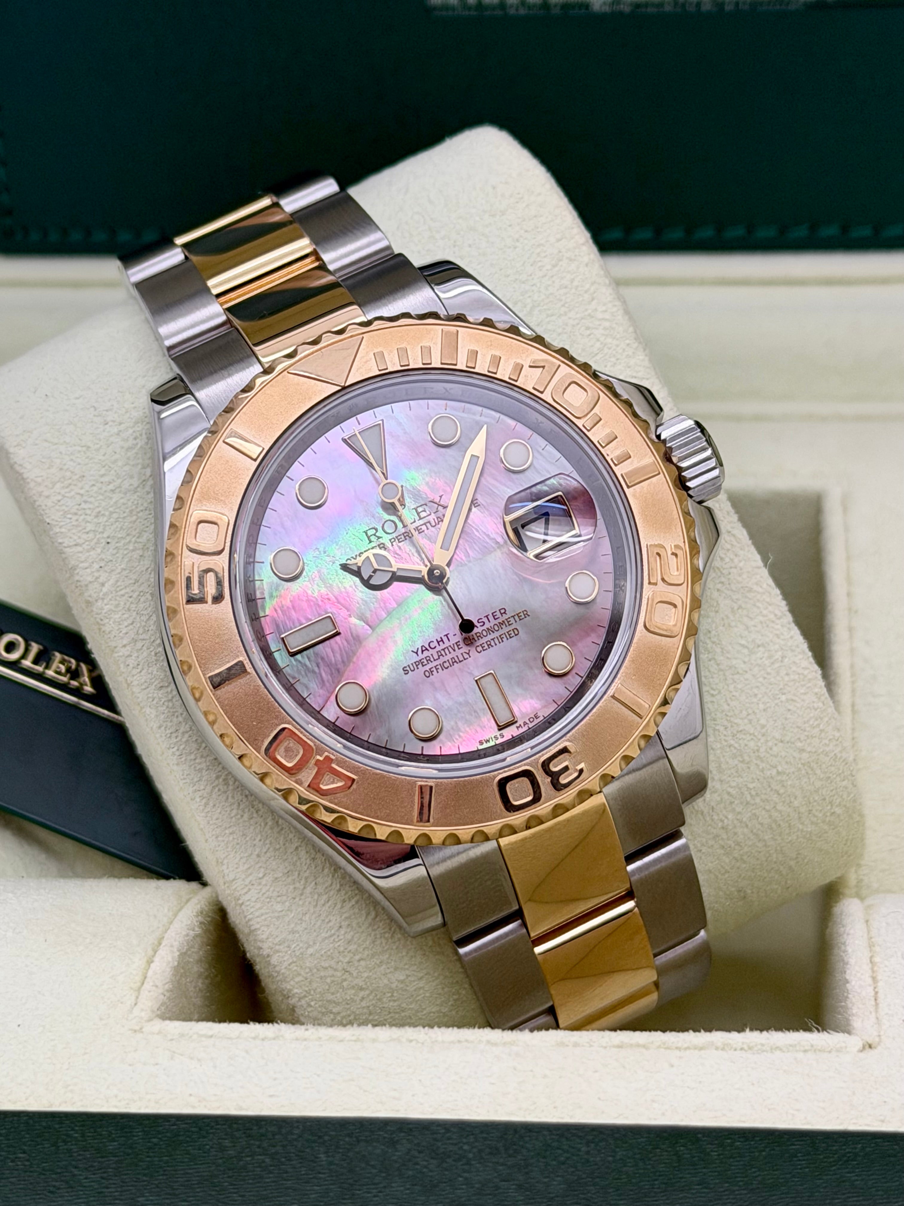 Rolex Yacht Master Mop Dial 16623 Full Set