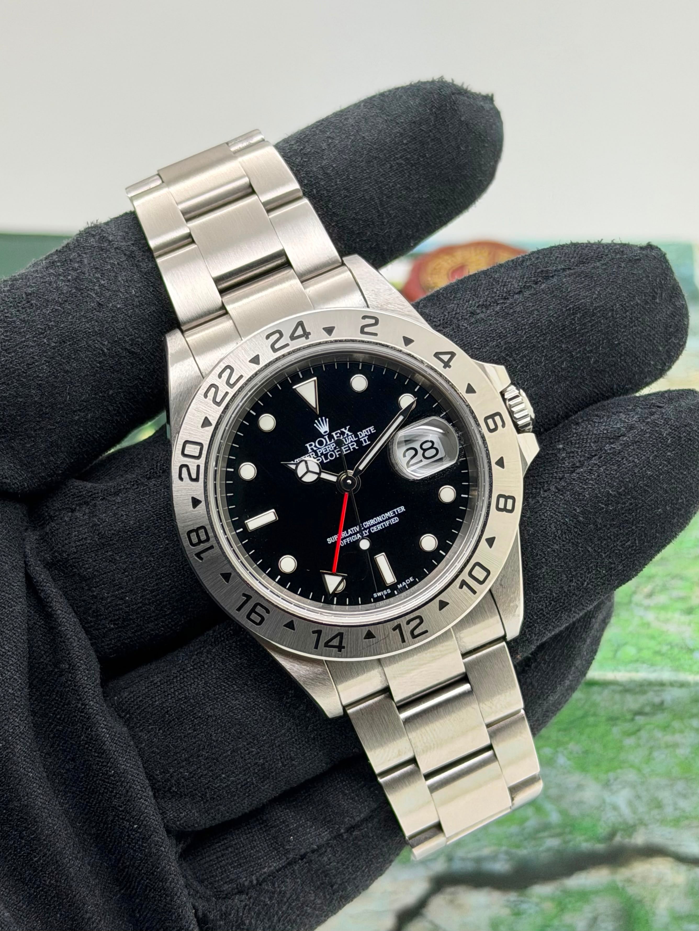 Rolex Explorer II 16570 Full Set