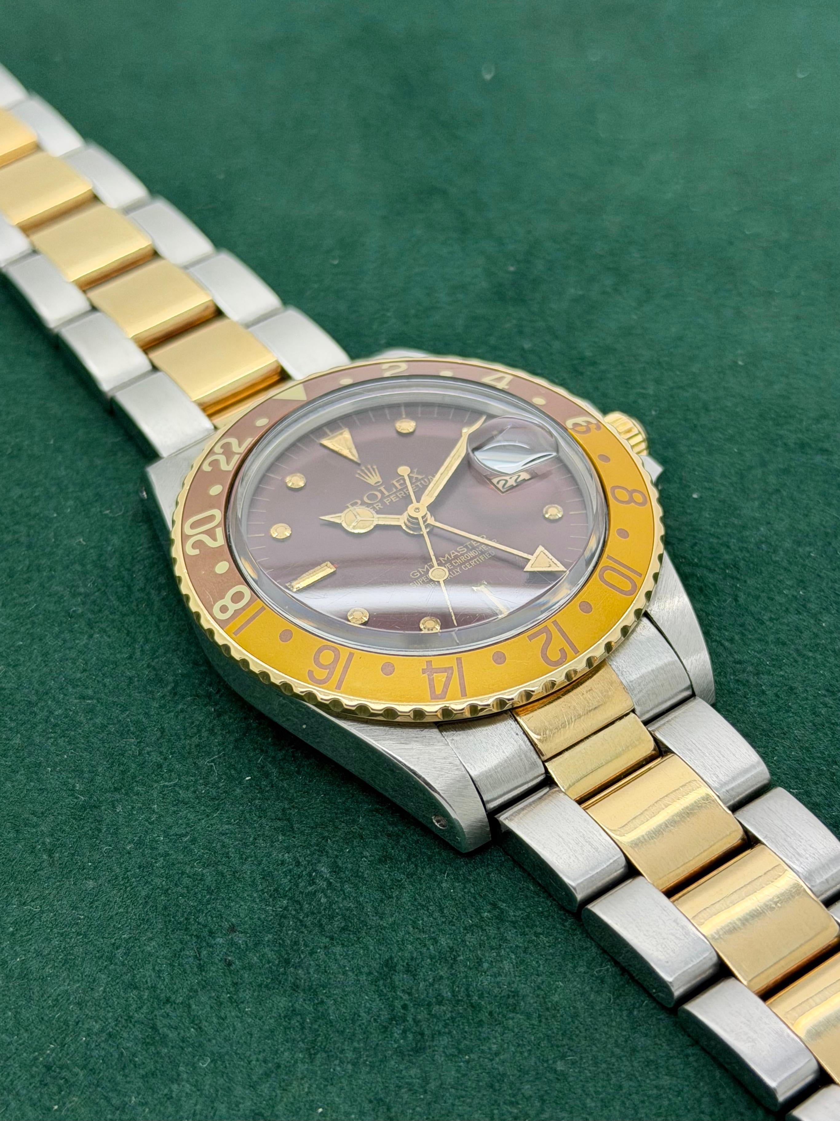 Rolex GMT Master Occhio di Tigre 16753 Nipple Dial