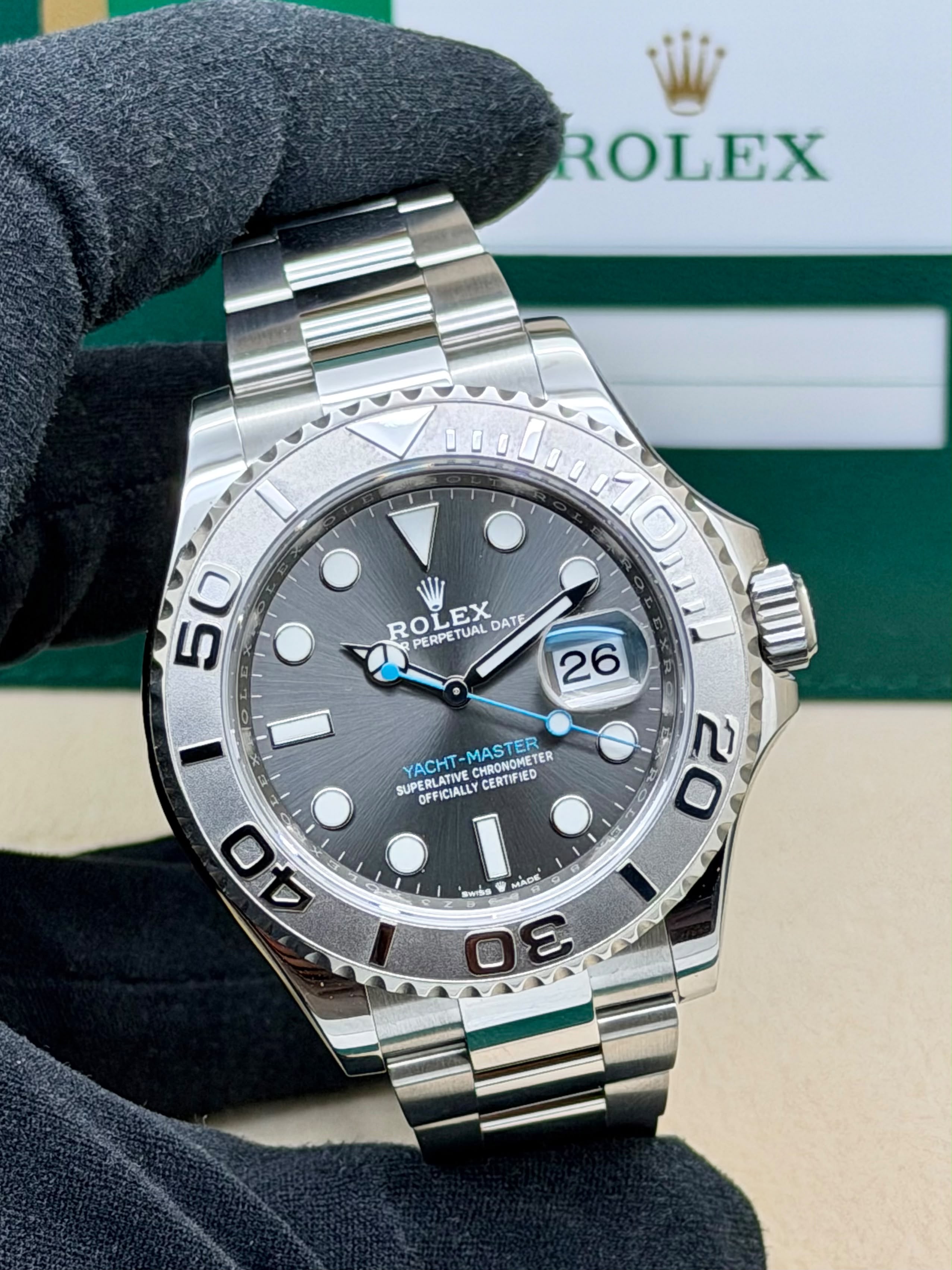 Rolex Yacht Master Rhodium 126622 Full Set 2019